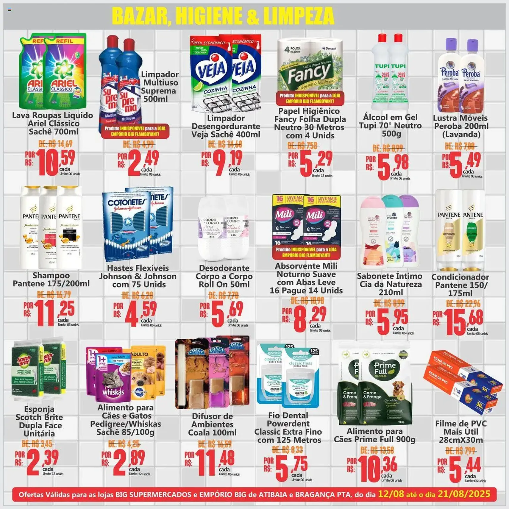 Big Supermercados - Ofertas da semana - folheto válido a partir de 12/08/2025 página 6 de 6