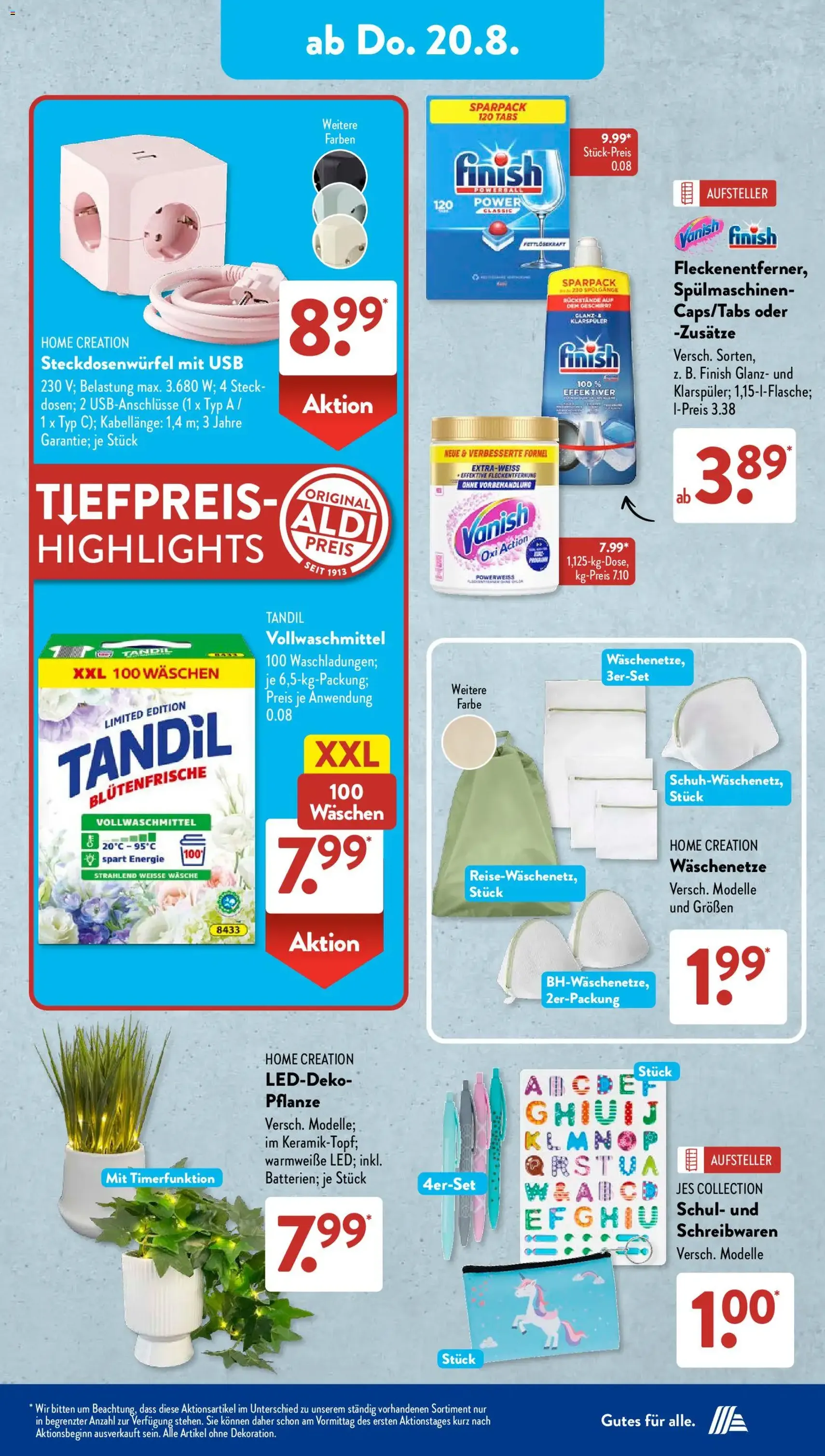 Aldi Süd Prospekt - Gültiger Prospekt ab 17.08.2026, Seite 18 von insgesamt 32