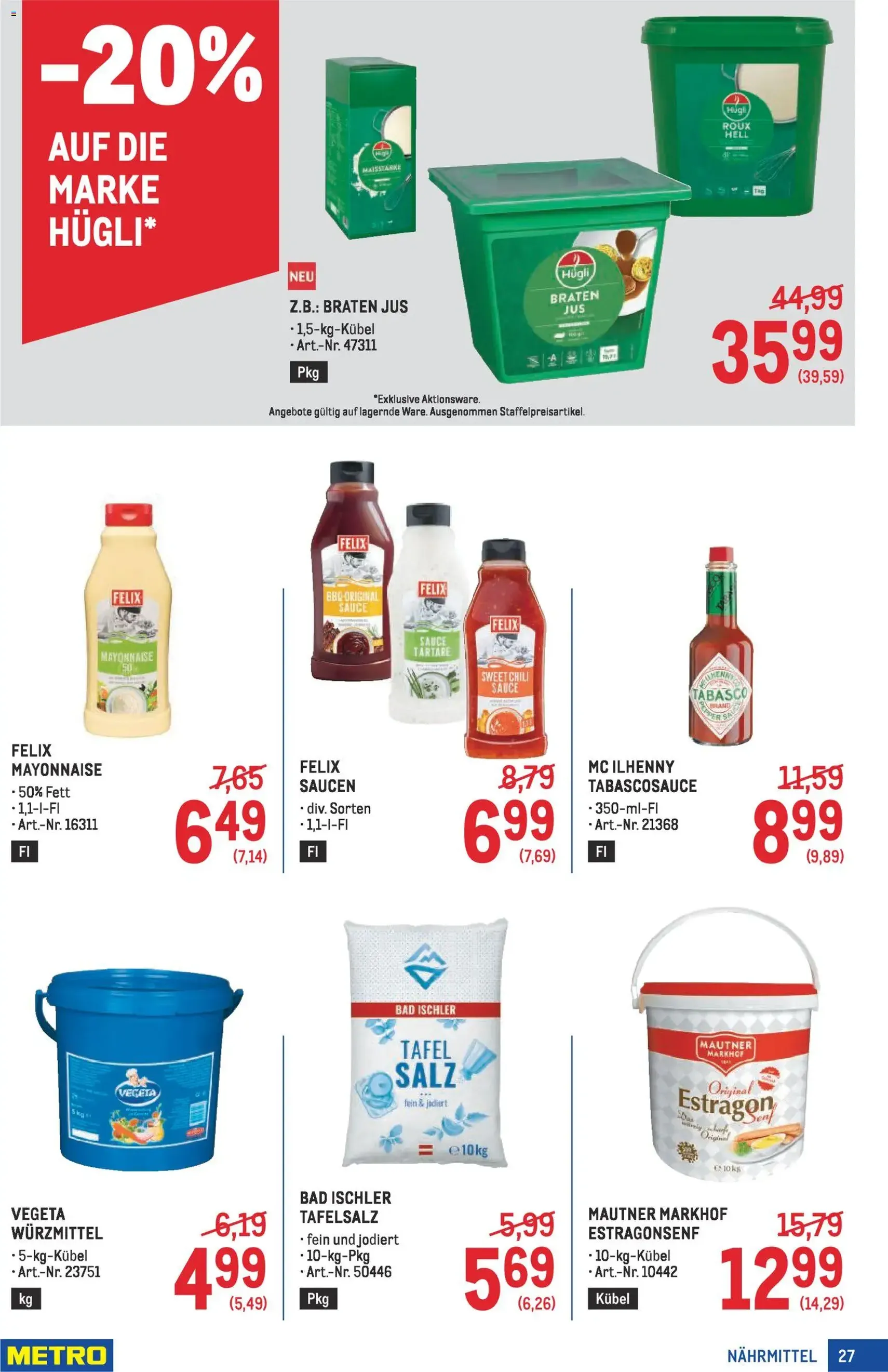 Metro Profi - Gültiger Prospekt ab 22.01.2026, Seite 27 von insgesamt 64