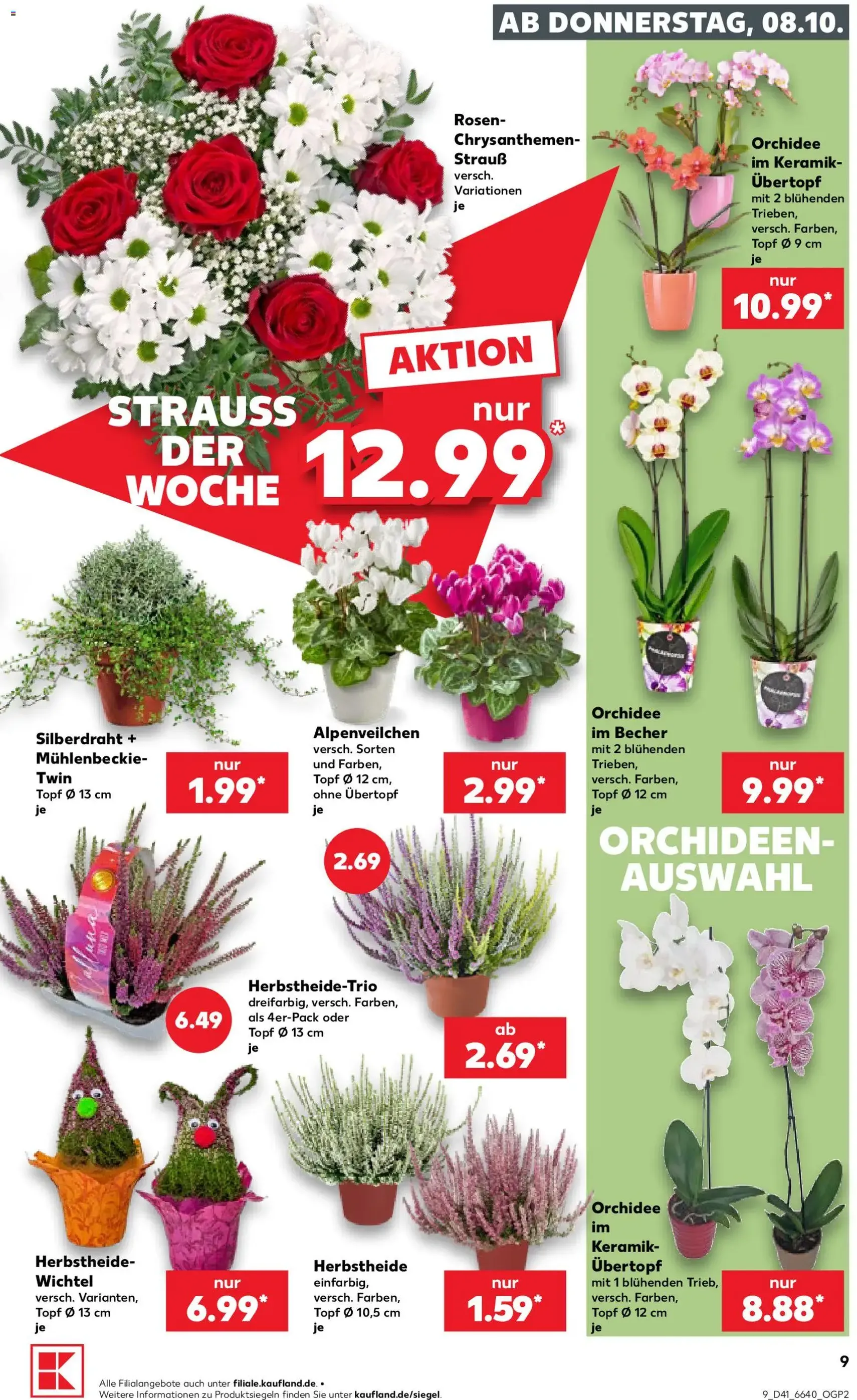 Kaufland Prospekt - Gültiger Prospekt ab 08.10.2026, Seite 9 von insgesamt 70