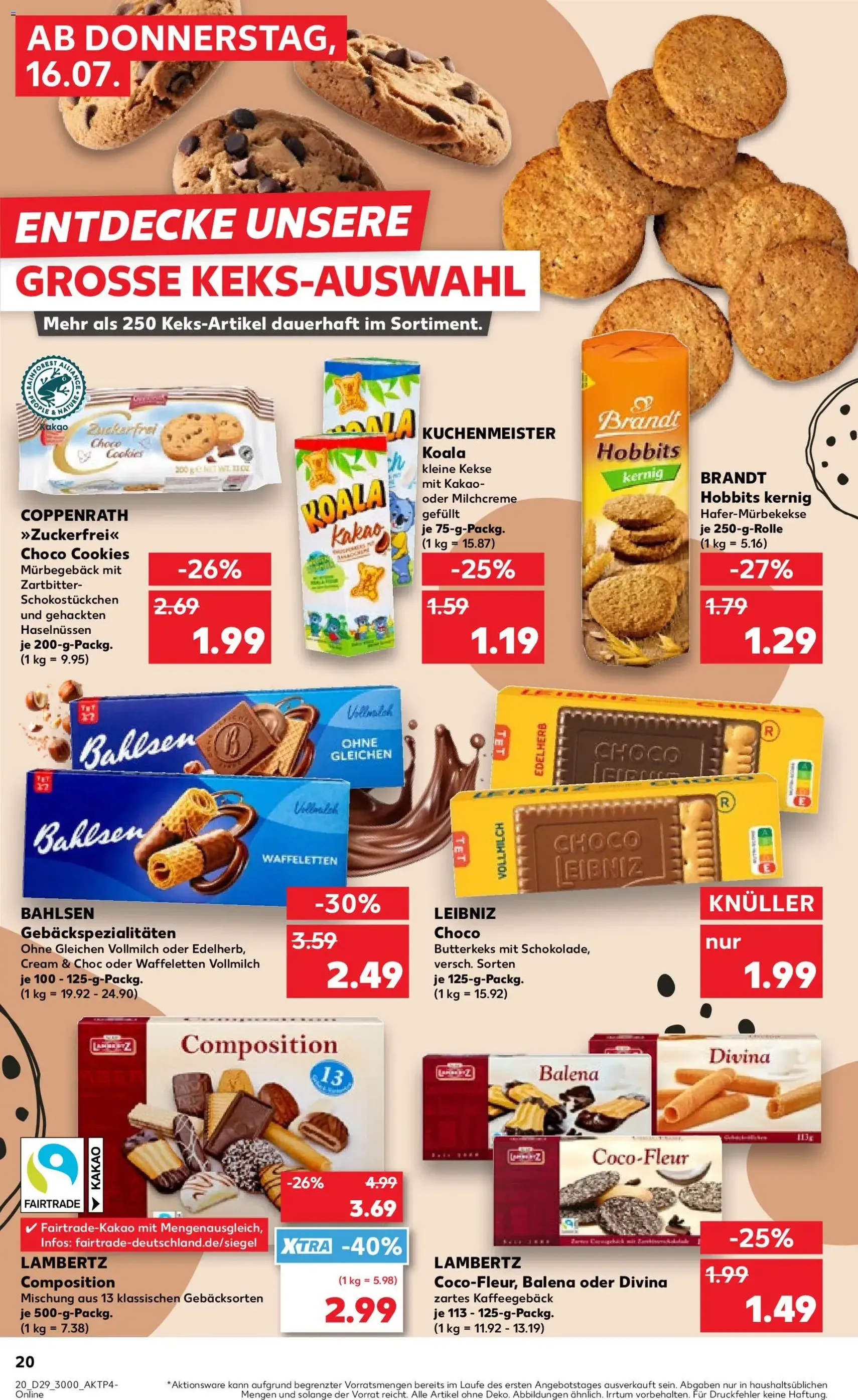 Kaufland DE -DE Folder - geldige folder vanaf 16-07-2026 pagina 20 van 56