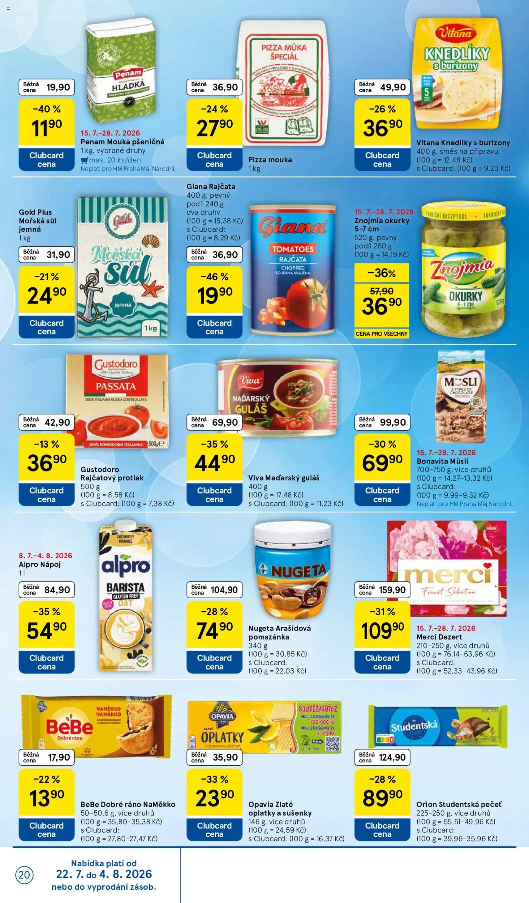 Tesco leták - Hypermarket - platný leták od 22.07.2026 strana 20 z 33