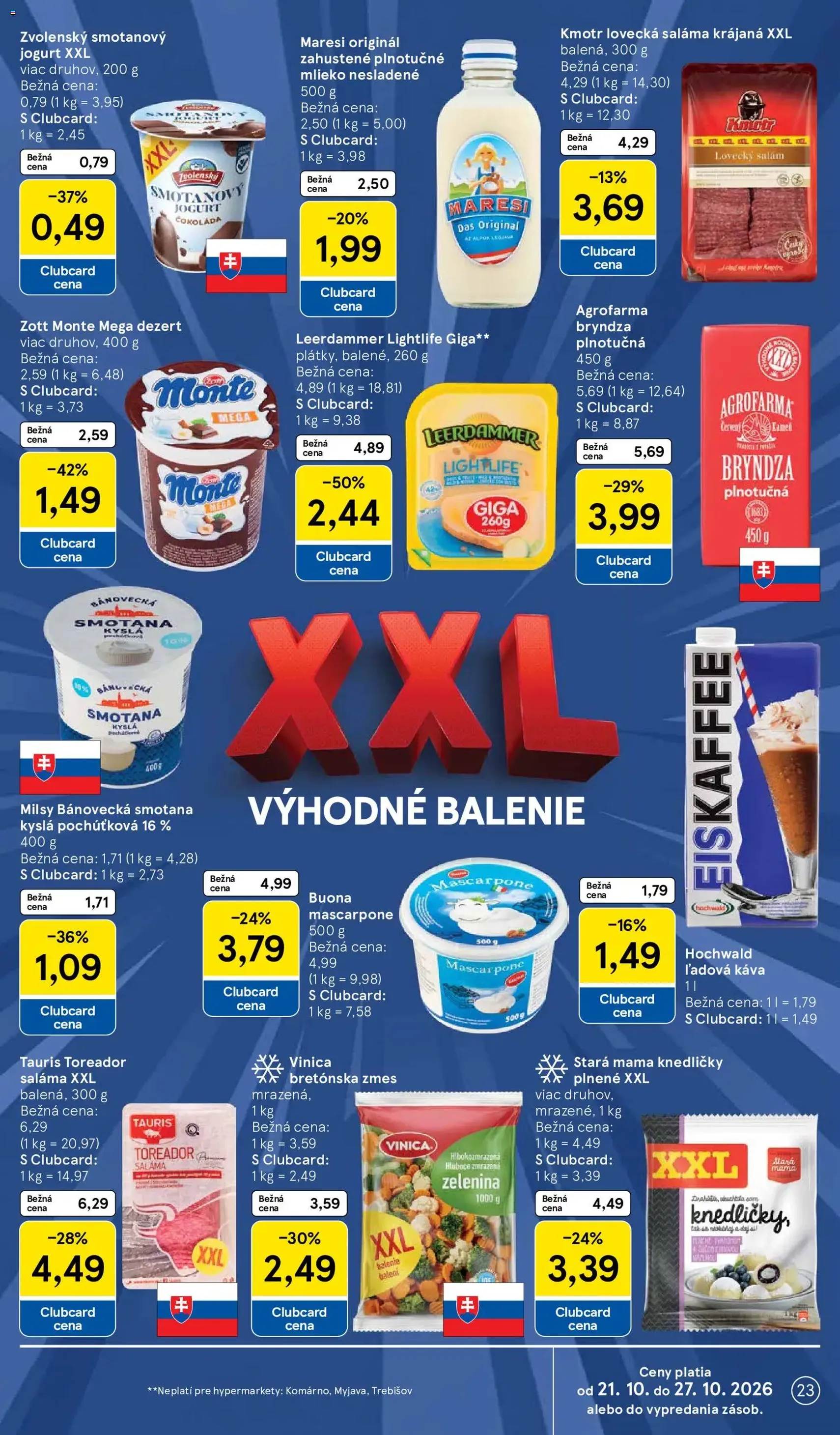 Tesco Hypermarket - leták - platný leták od 21.10.2026 strana 23 z 42
