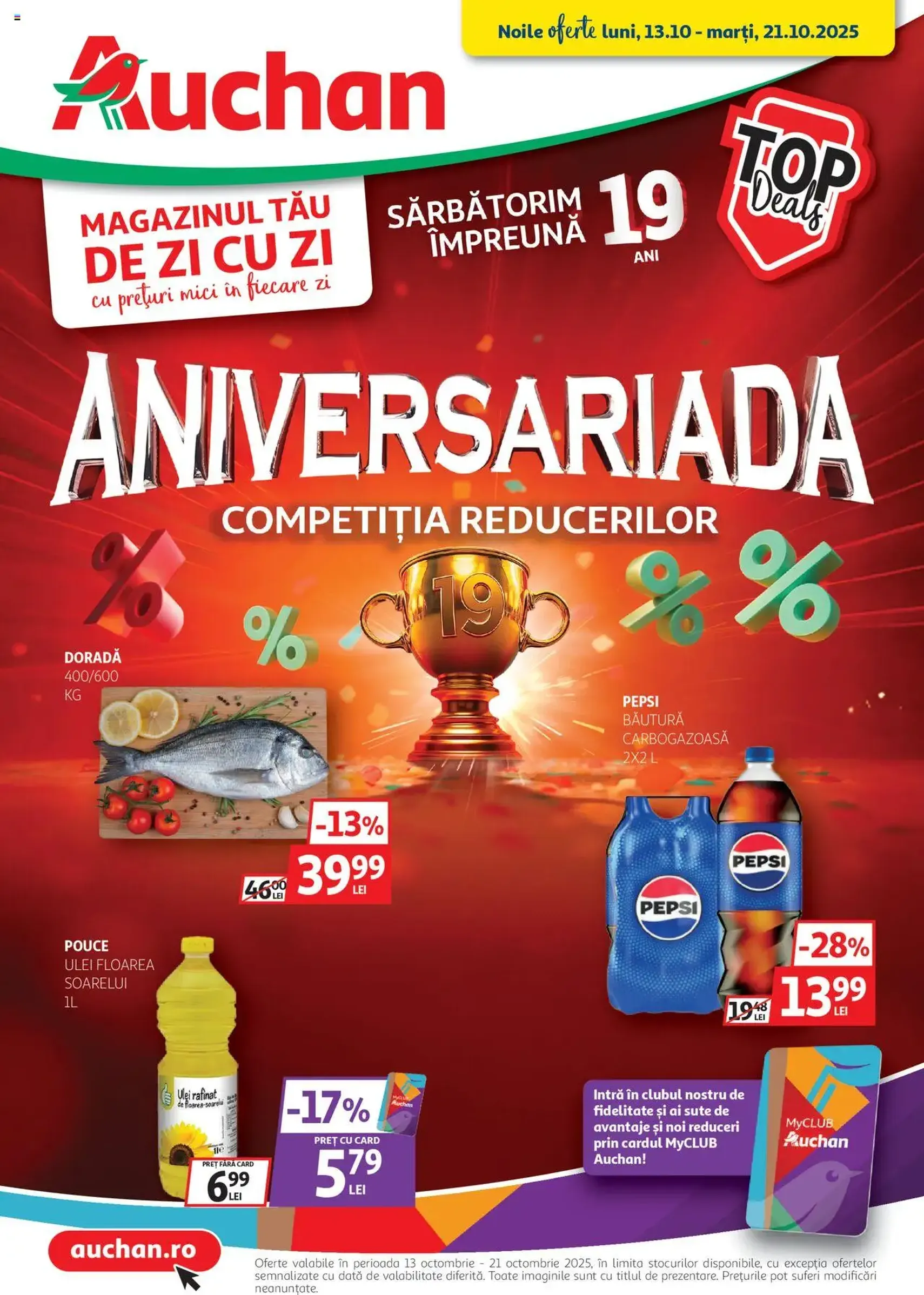 Catalog Auchan - cataloage valabile începând cu 13.10.2025 pagina 1 din 22
