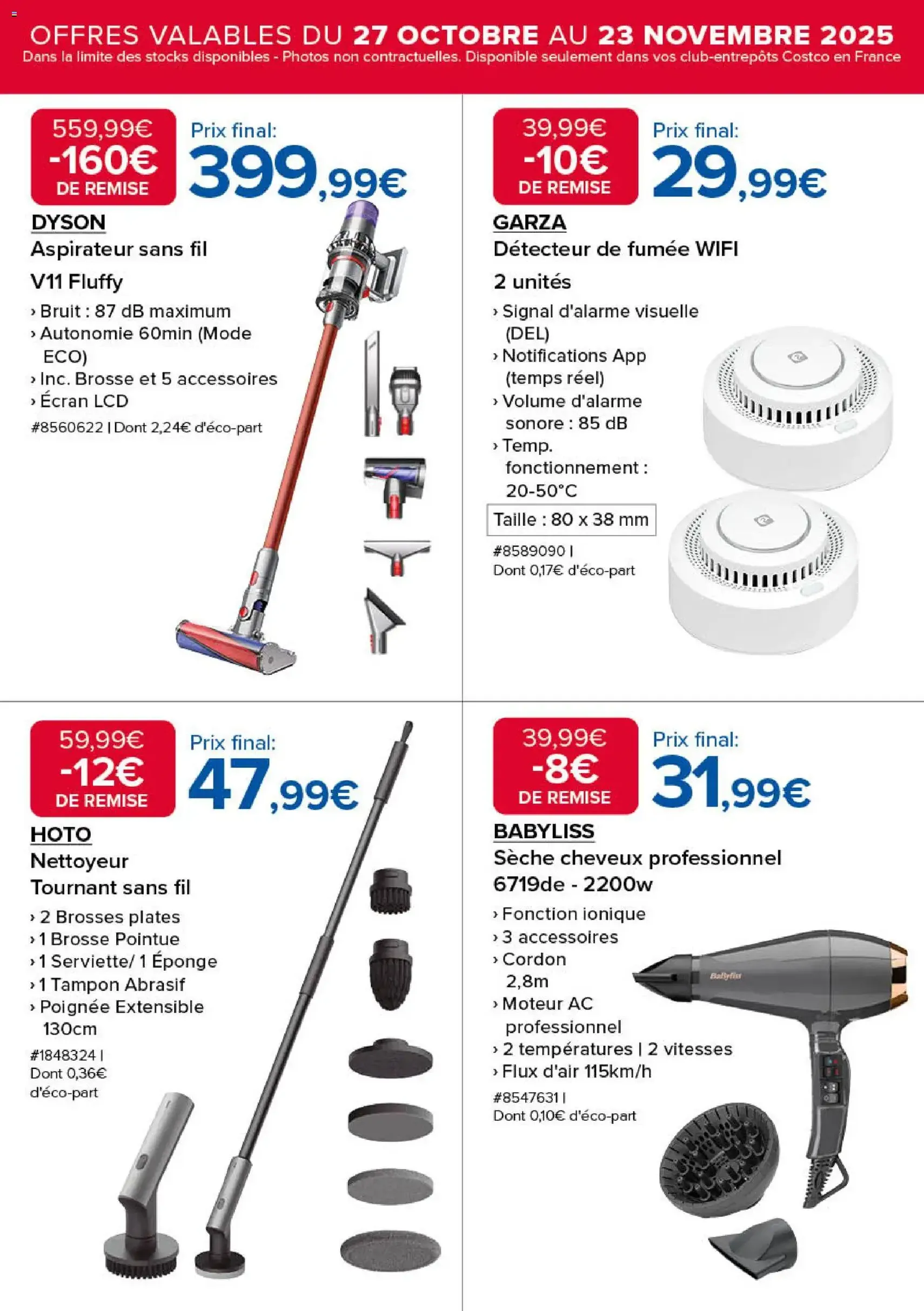 Costco catalogue - brochure valable à partir du 27/10/2025, page 10 sur 20 Costco catalogue - brochure valable à partir du 27/10/2025, page 10 sur 20
