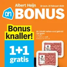 Albert Heijn folder week / de la semaine 8 - voorvertoning van de folder geldig vanaf 16/02/2026