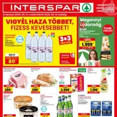 Interspar Akciós újság - szórólap előnézete érvényes 2025.08.14. -tól