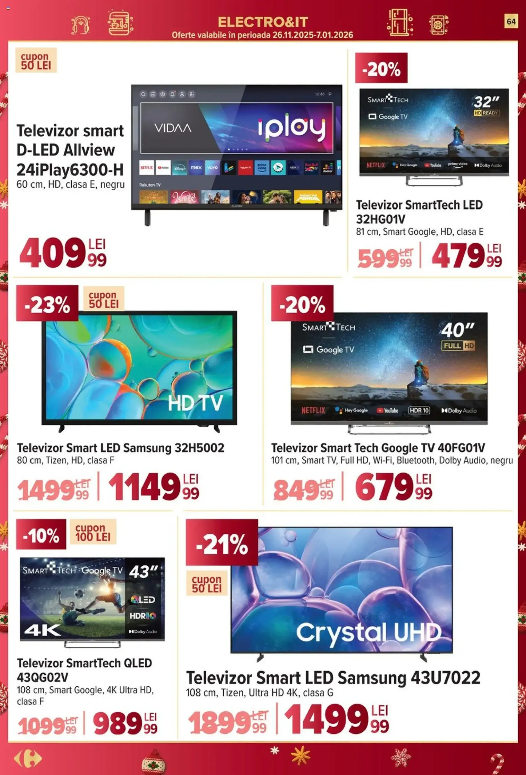 Catalog Carrefour - cataloage valabile începând cu 10.12.2025 pagina 64 din 70