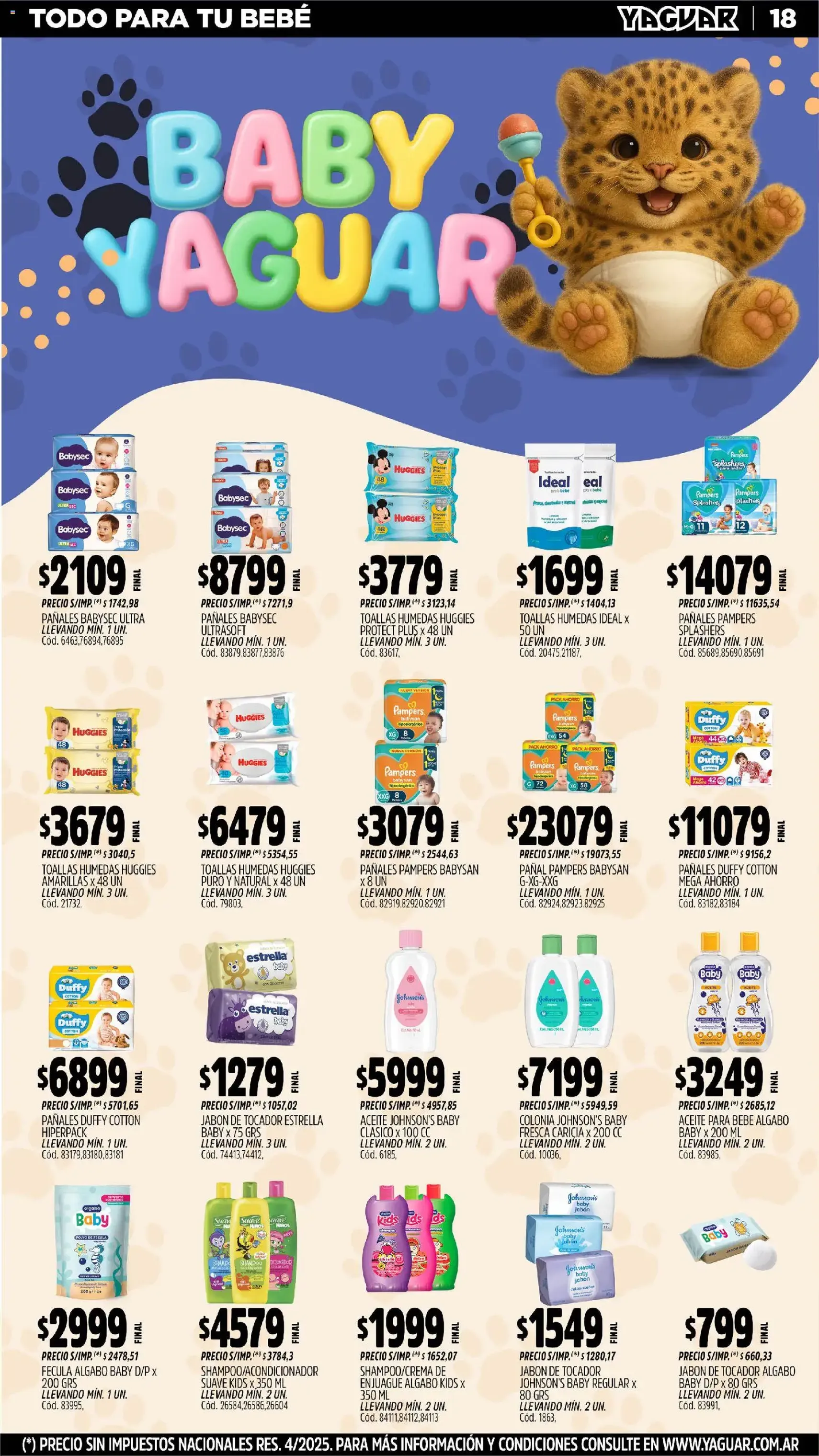 Yaguar catálogo - folleto válido desde 10/11/2025 página 19 de 21