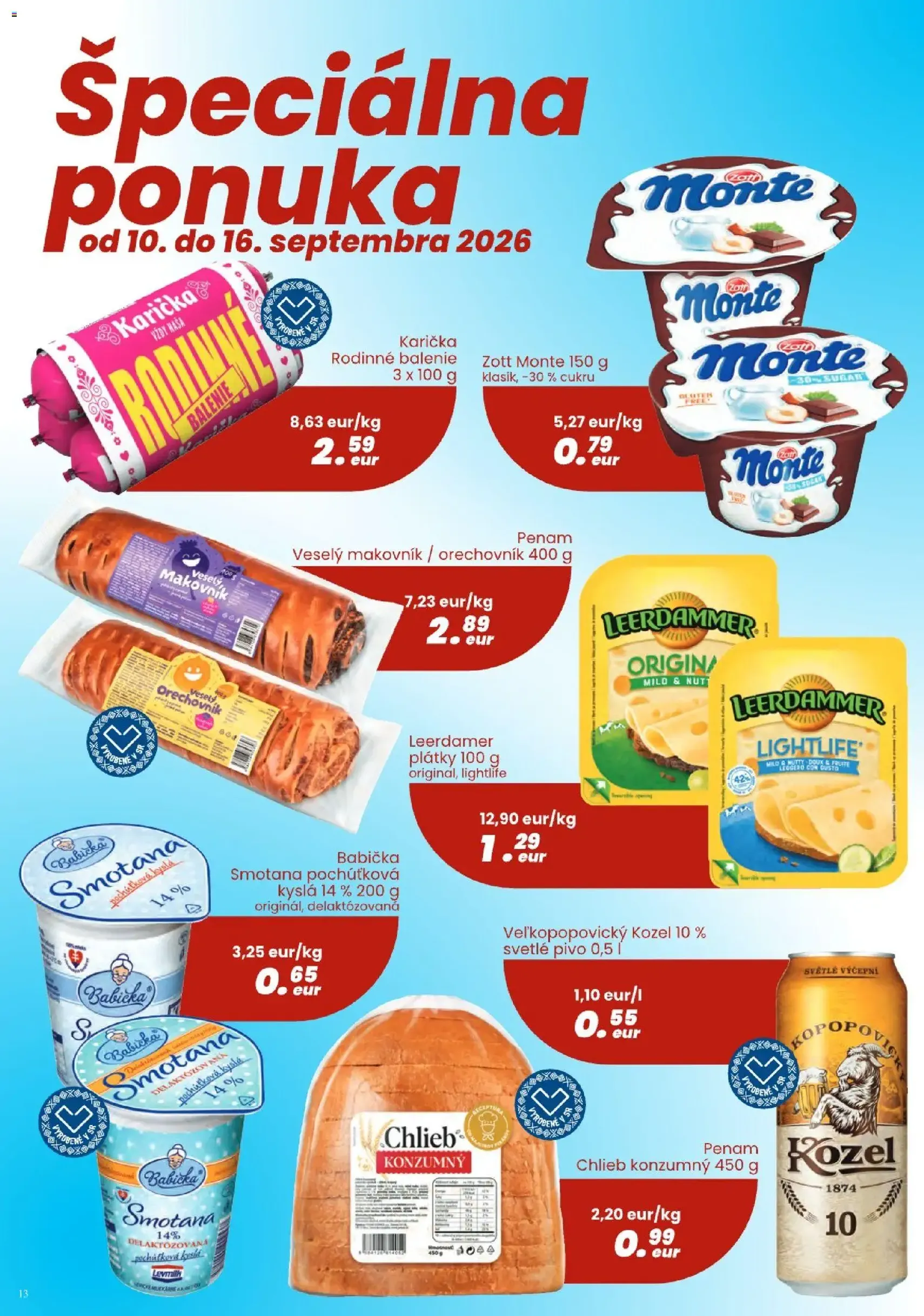 KARMEN CBA leták - platný leták od 03.09.2026 strana 13 z 24