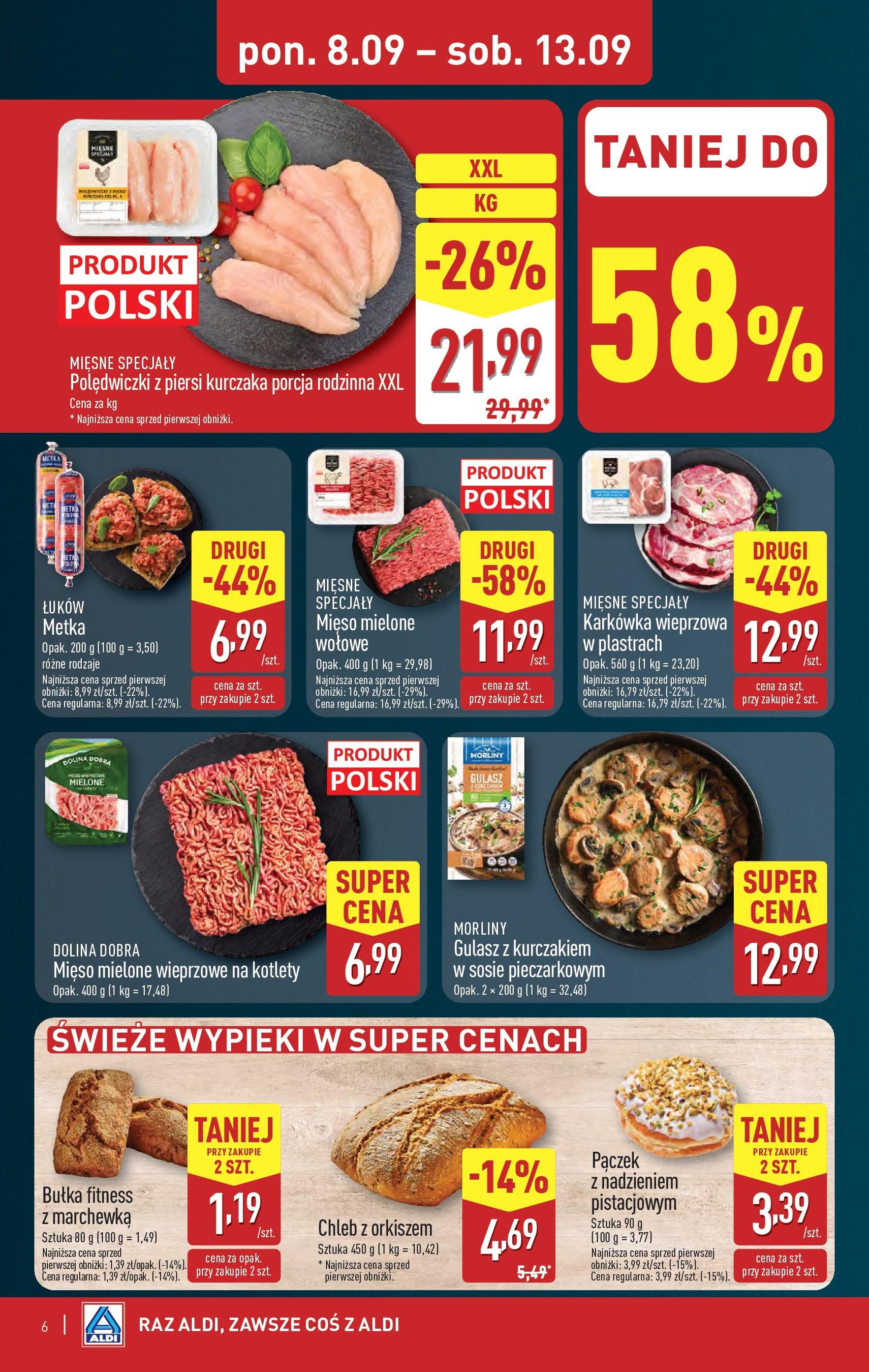 Aldi Gazetka - ważny gazetka od 08.09.2025 strona 6 z 44 Aldi Gazetka - ważny gazetka od 08.09.2025 strona 6 z 44