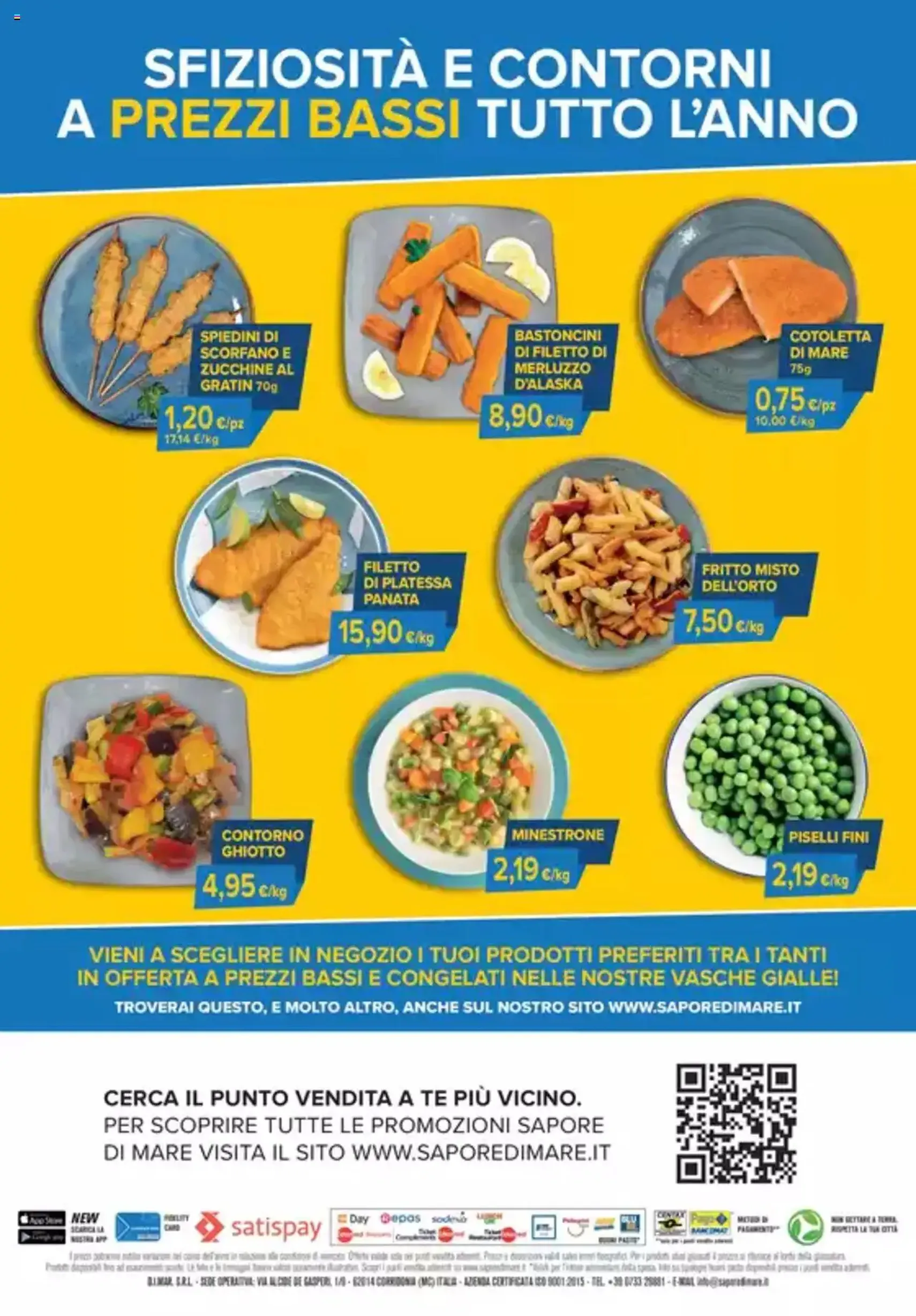 Sapore di mare Prezzi Bassi catalogo - volantino valido dal 21/09/2025 pagina 4 di 4