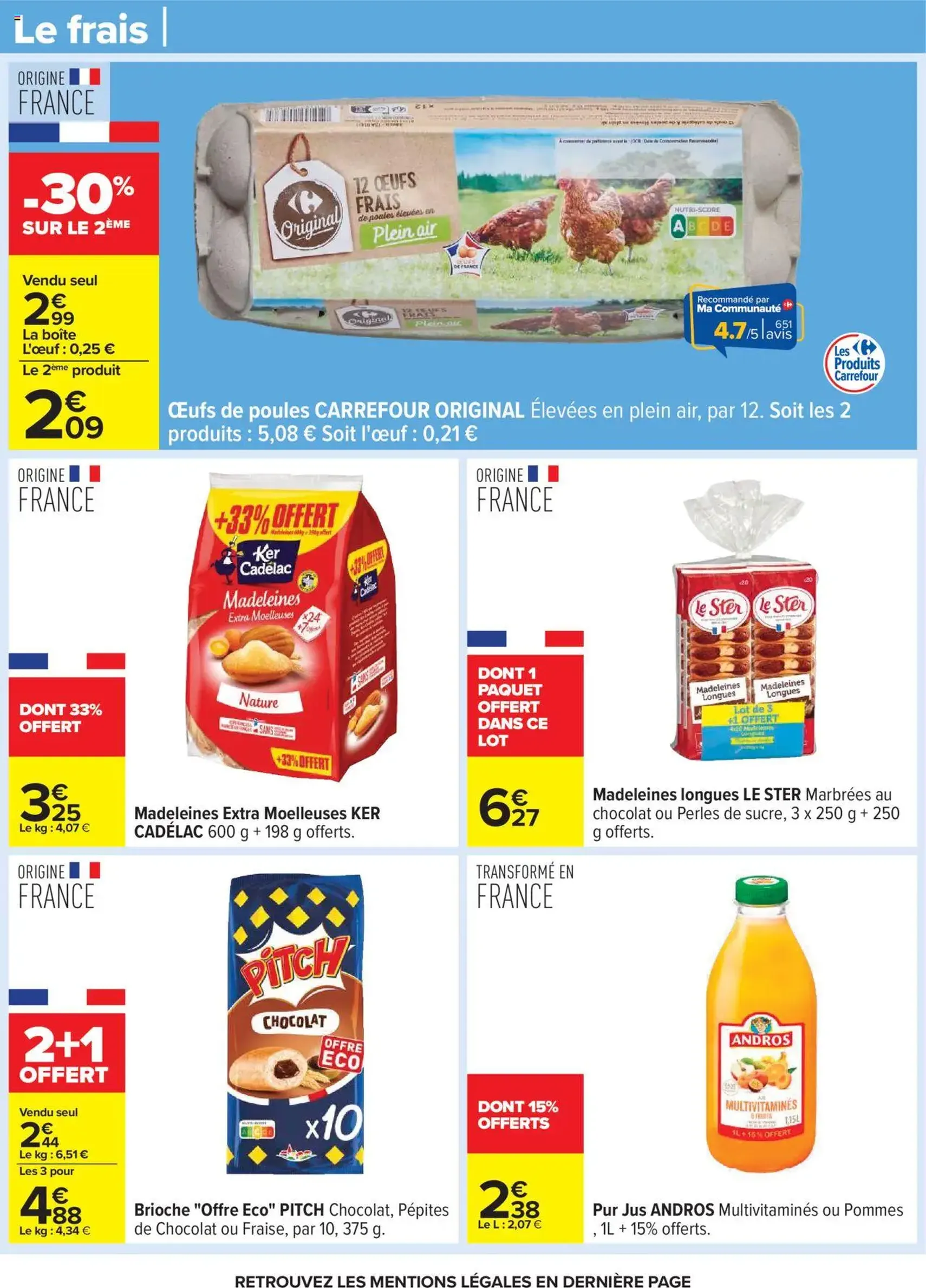 Carrefour catalogue semaine 30 - brochure valable à partir du 22/07/2025, page 45 sur 108 Carrefour catalogue semaine 30 - brochure valable à partir du 22/07/2025, page 45 sur 108