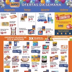 Akki Atacadista - Ofertas da semana - pré-visualização do folheto, válido a partir de 17/11/2025