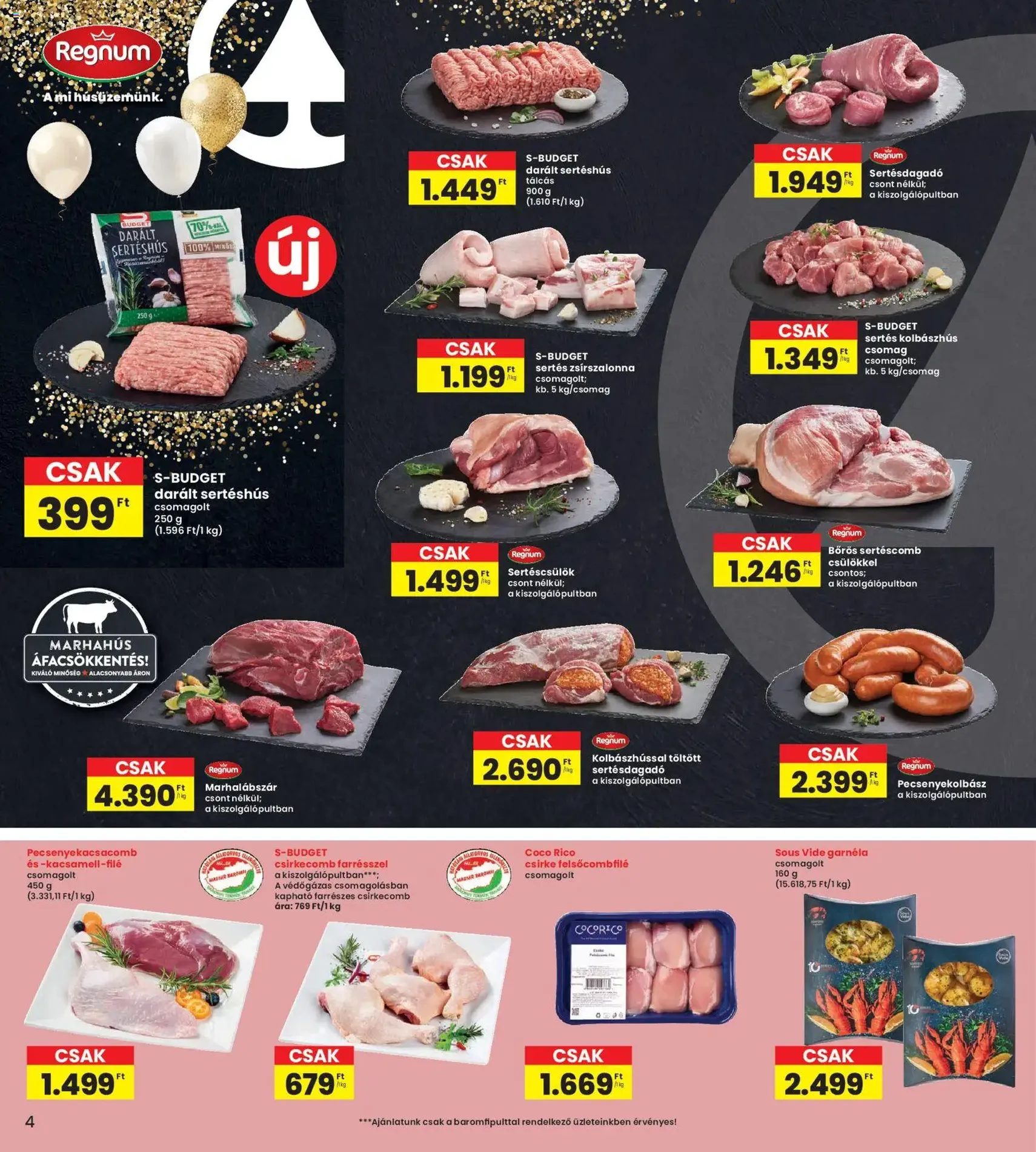 Interspar Akciós újság - 2026.01.29. érvényes szórólap 4 oldal 20 oldalból