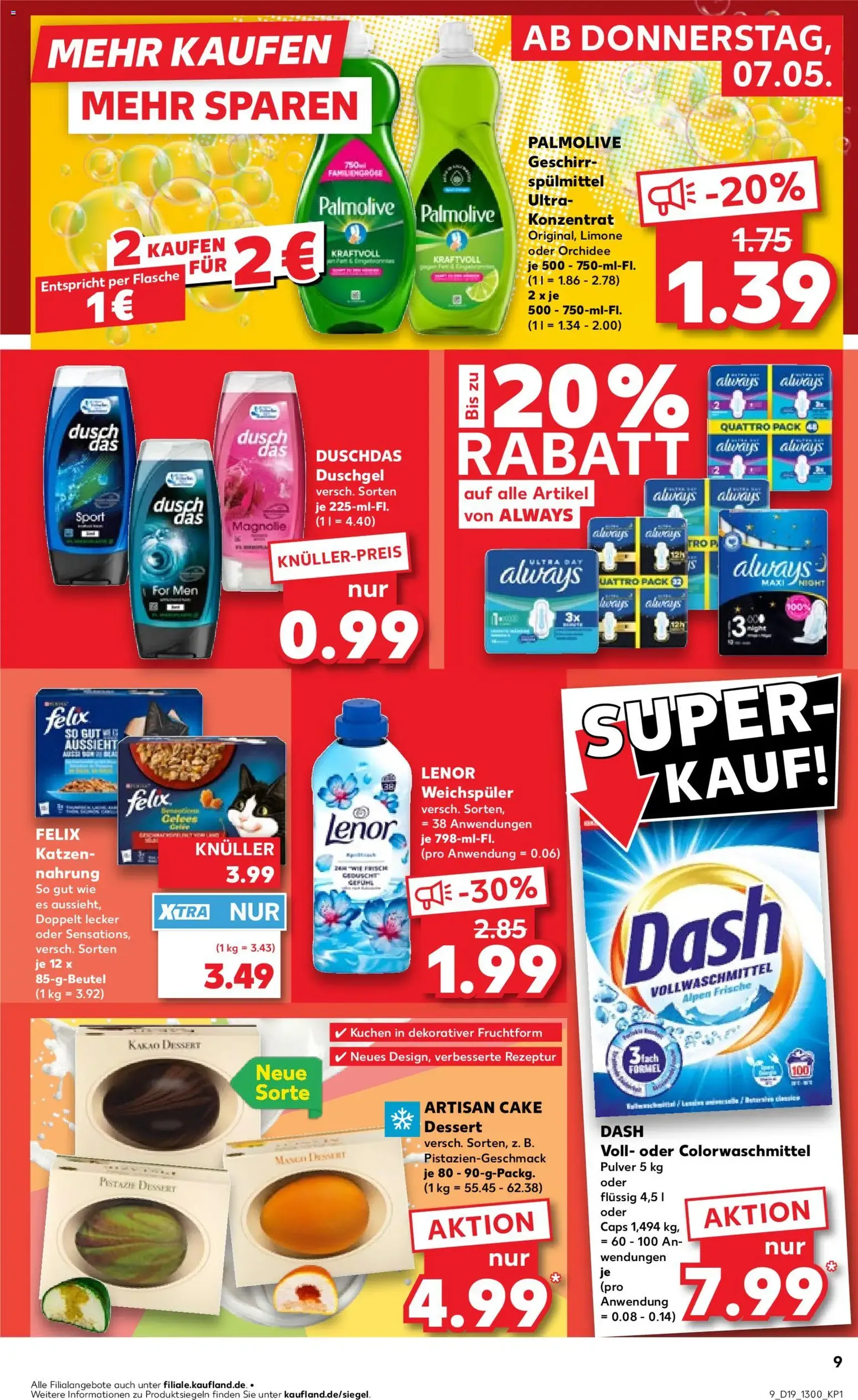 Kaufland DE - DE Folder Köln - geldige folder vanaf 07-05-2026 pagina 9 van 58