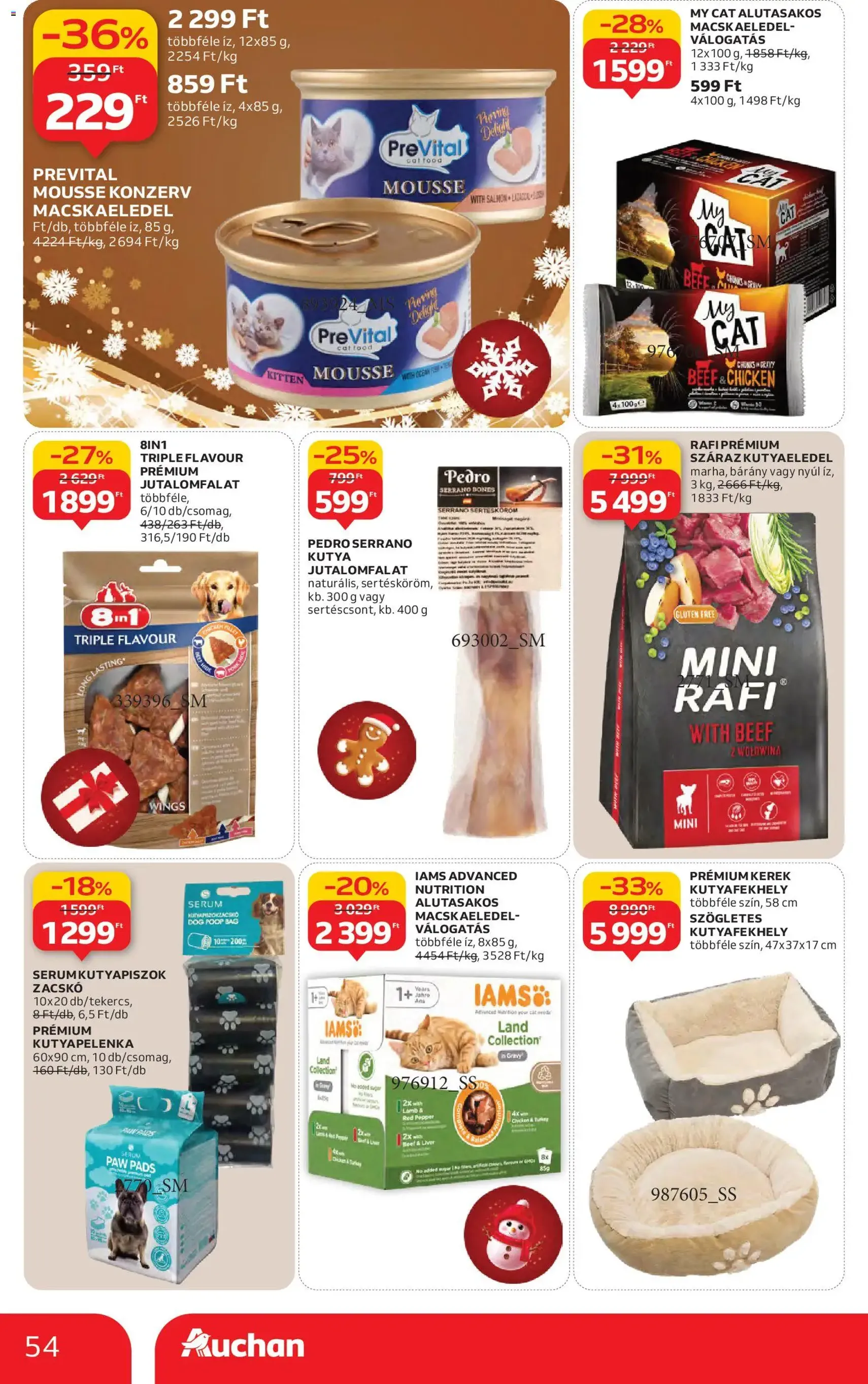 Auchan Akciós újság - 2025.12.11. érvényes szórólap 54 oldal 76 oldalból