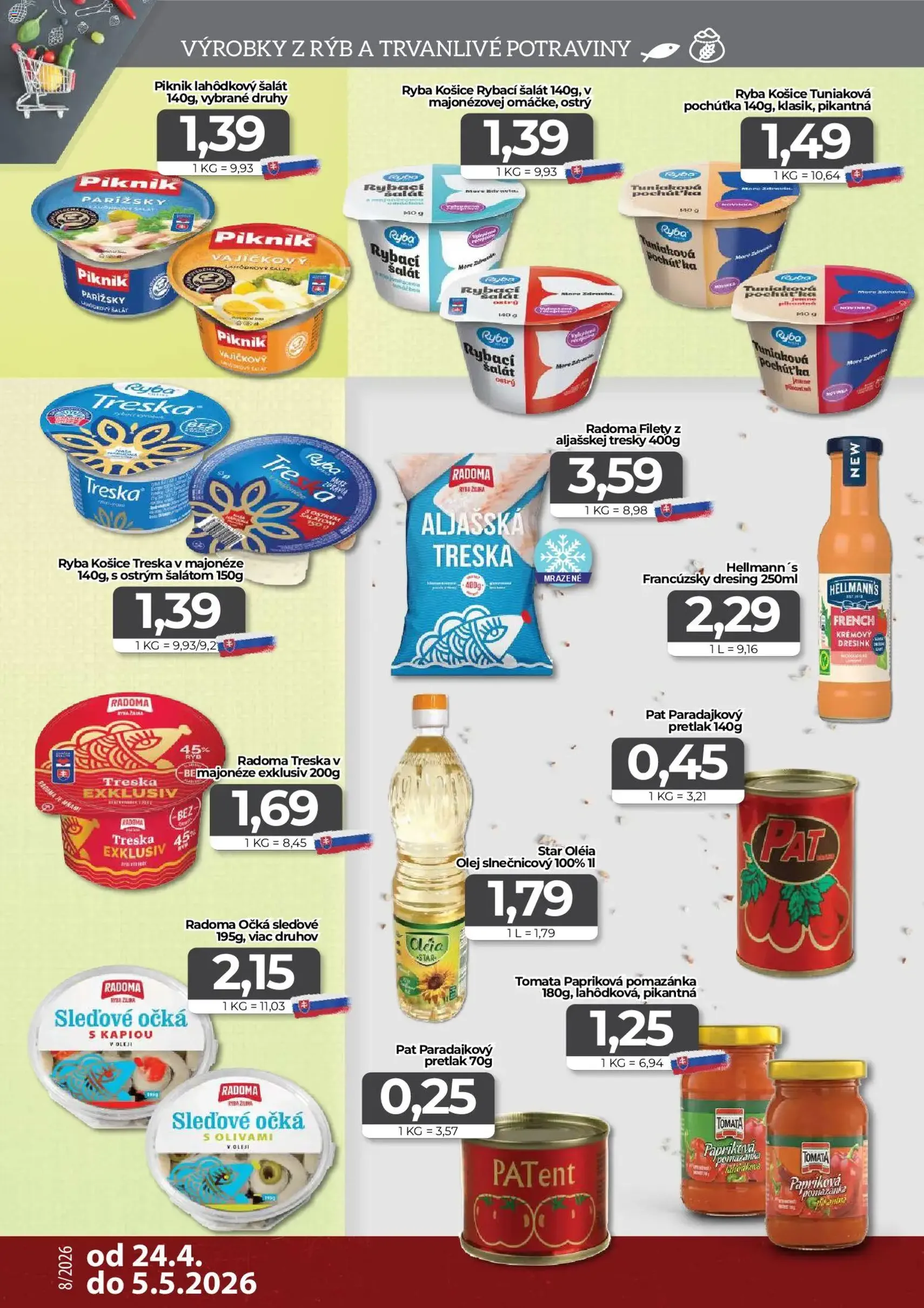 CBA Komfos leták - platný leták od 24.04.2026 strana 6 z 16