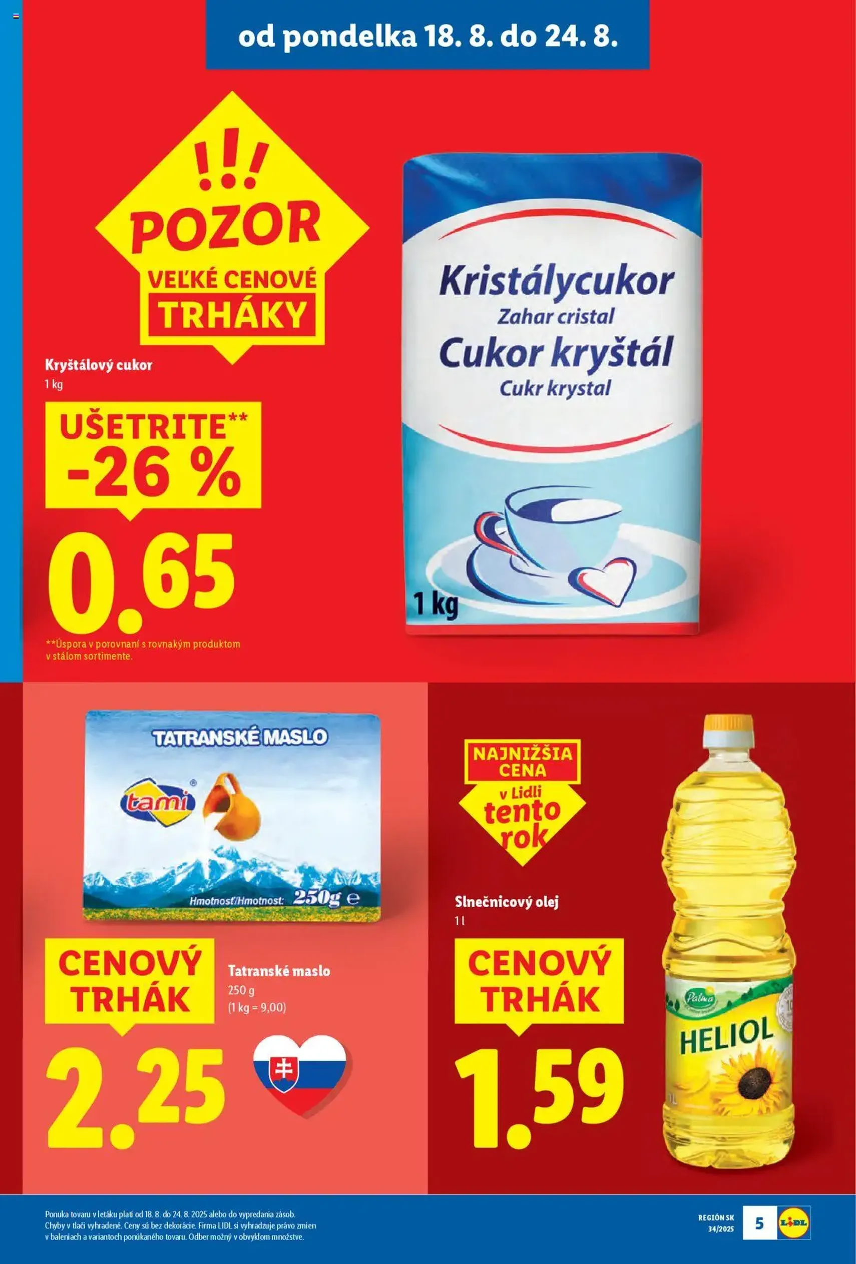 Lidl leták - platný leták od 18.08.2025 strana 5 z 97 Lidl leták - platný leták od 18.08.2025 strana 5 z 97