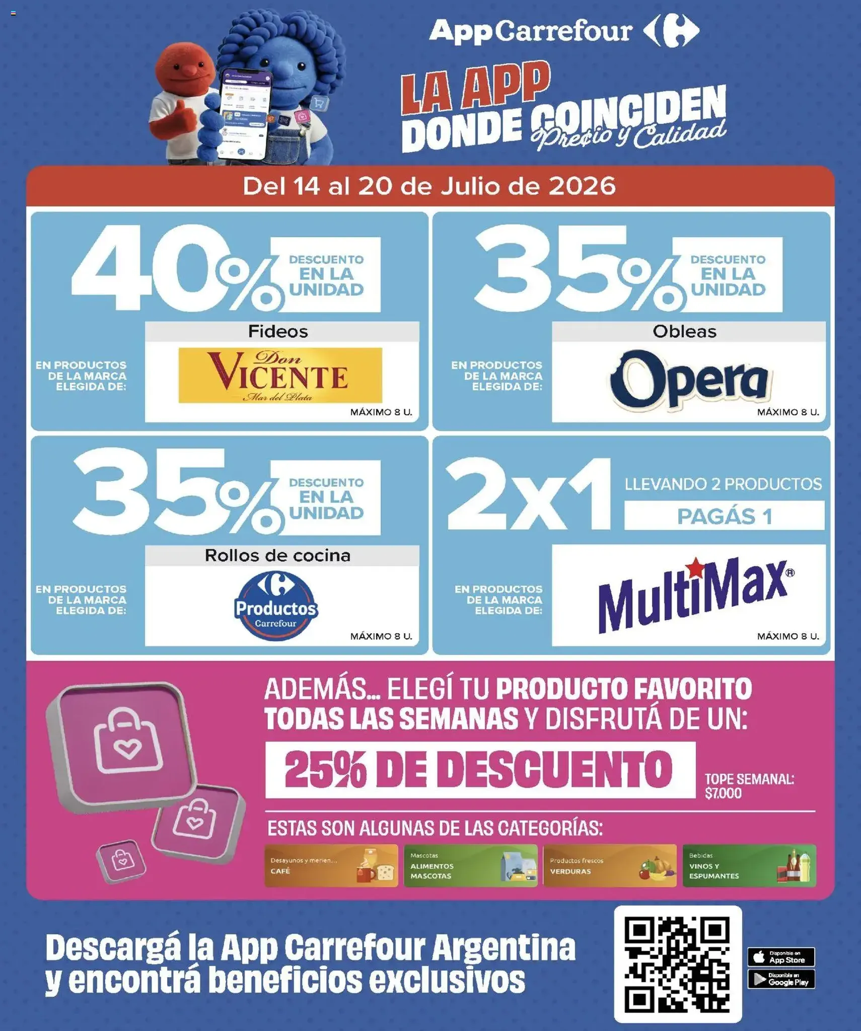 Carrefour Market catálogo - folleto válido desde 14/07/2026 página 3 de 22