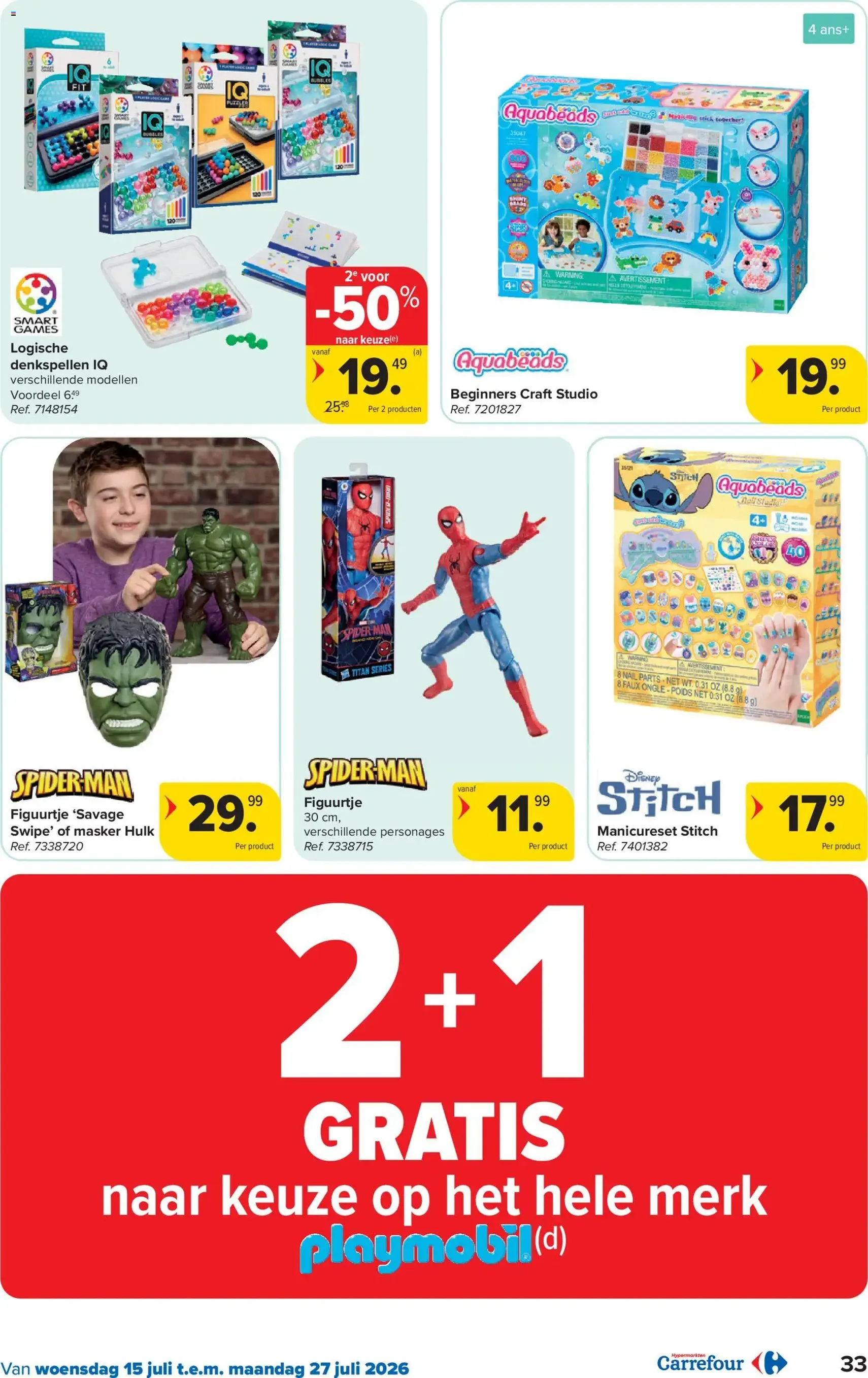 Carrefour folder week 29 - geldige folder vanaf 15/07/2026 pagina 33 van 45