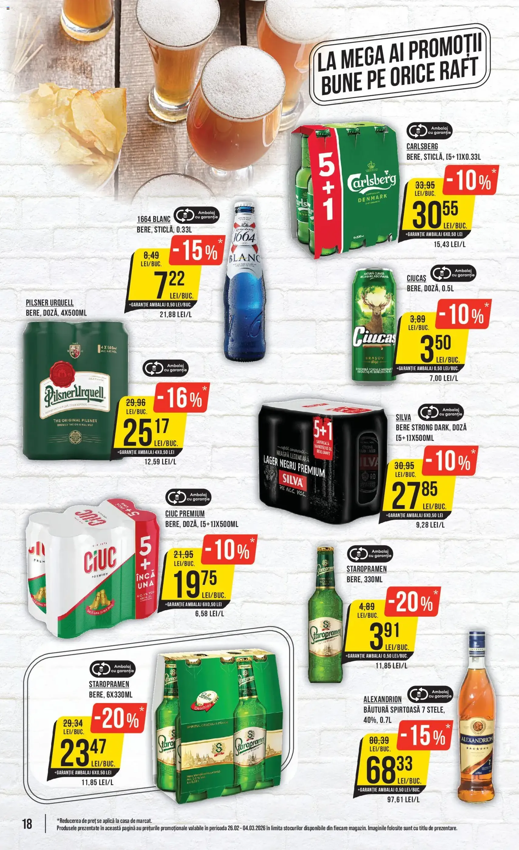 Catalog Mega Image - cataloage valabile începând cu 26.02.2026 pagina 18 din 24