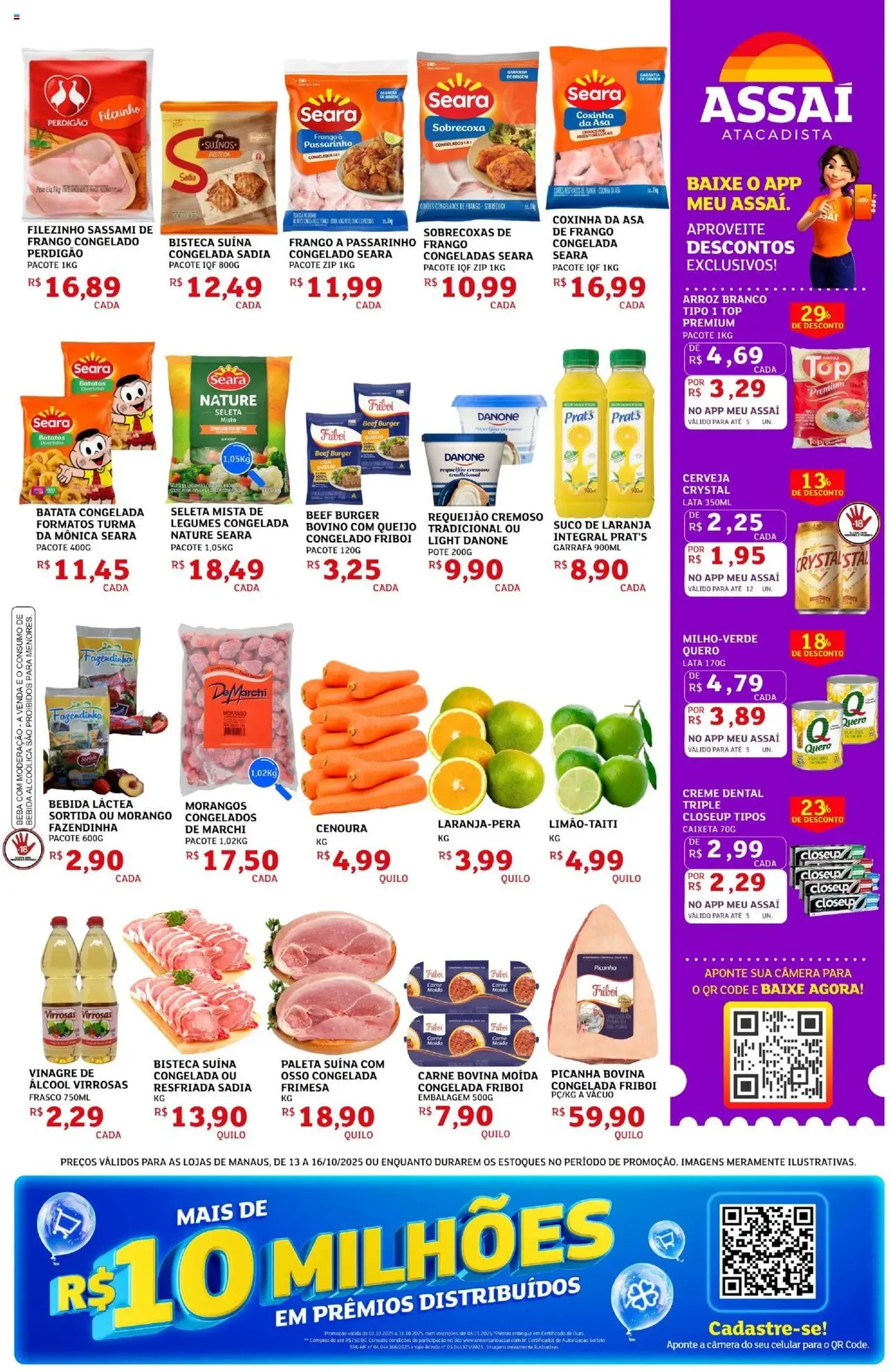 Encarte Assaí Atacadista - folheto válido a partir de 13/10/2025 página 3 de 4