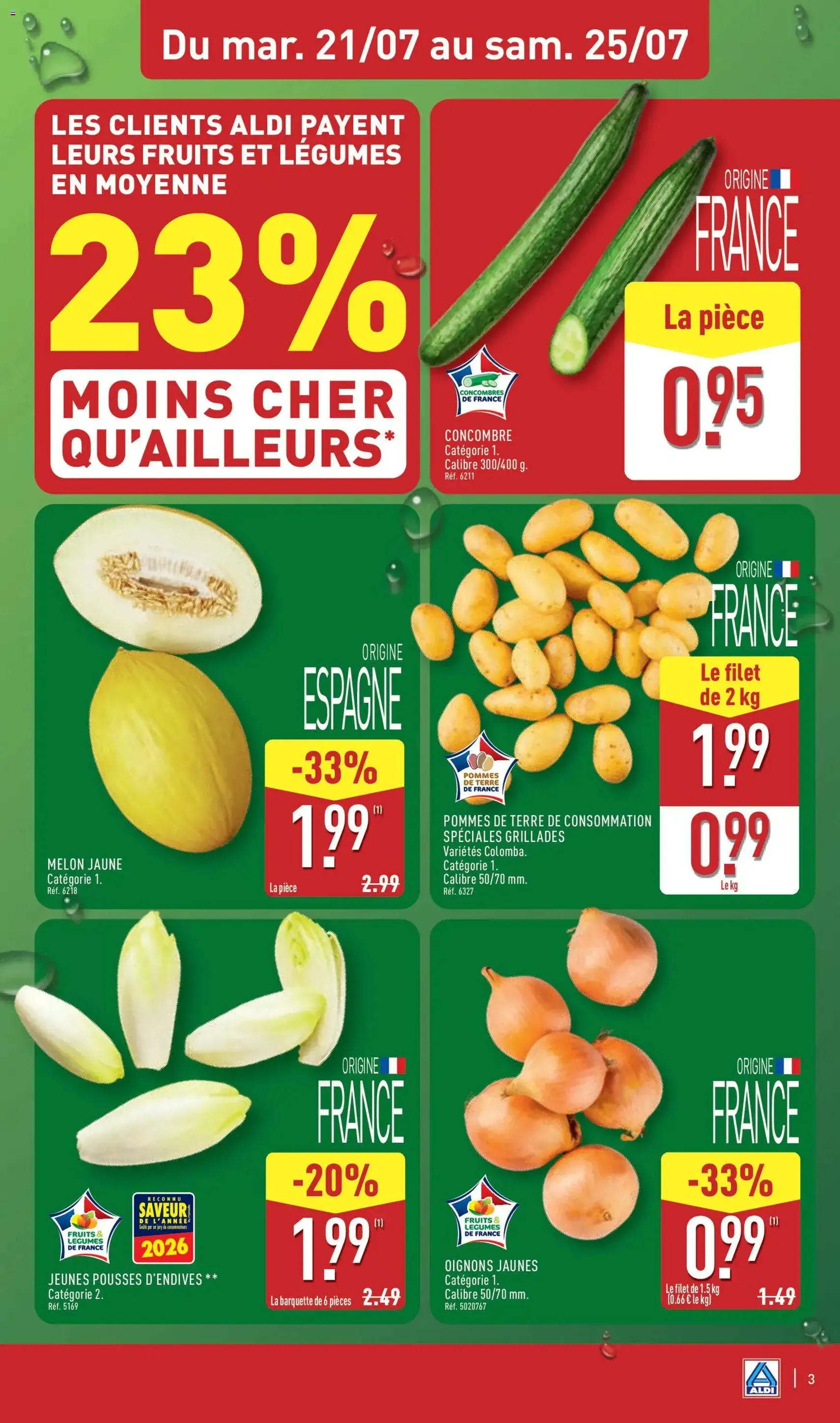 Aldi catalogue - brochure valable à partir du 21/07/2026, page 7 sur 45