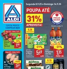 Aldi folheto - pré-visualização do folheto, válido a partir de 08/09/2025