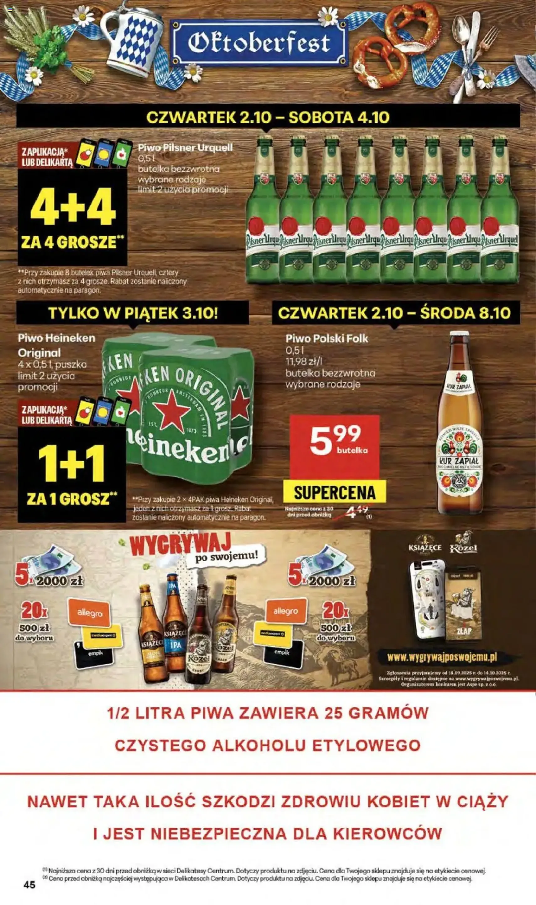 Delikatesy Centrum Gazetka - ważny gazetka od 02.10.2025 strona 45 z 52