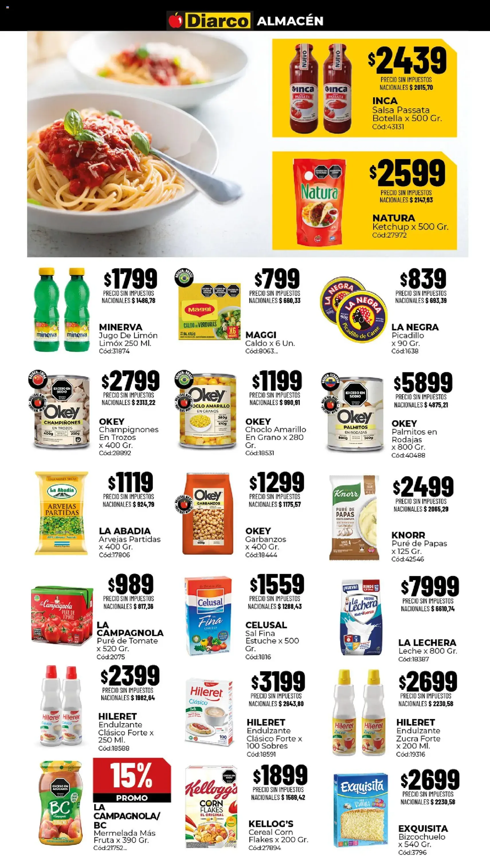 Diarco - Ofertas Sur - folleto válido desde 03/08/2026 página 3 de 21
