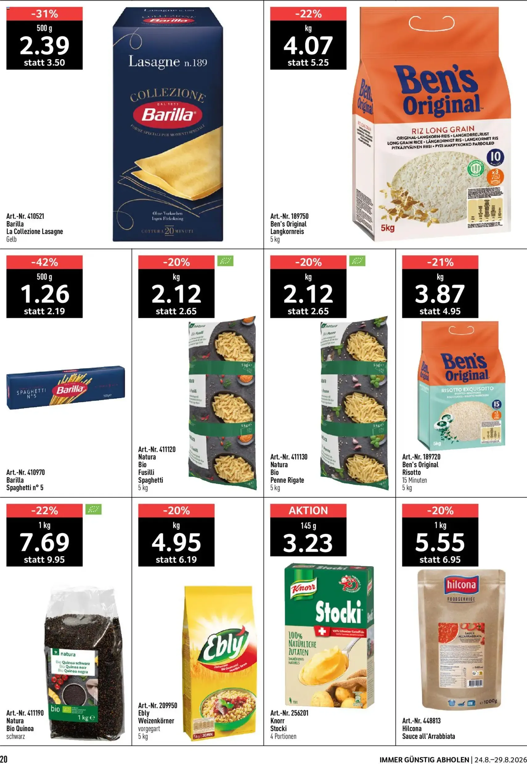 Prodega aktionen - Gültiger Prospekt ab 24.08.2026, Seite 20 von insgesamt 40