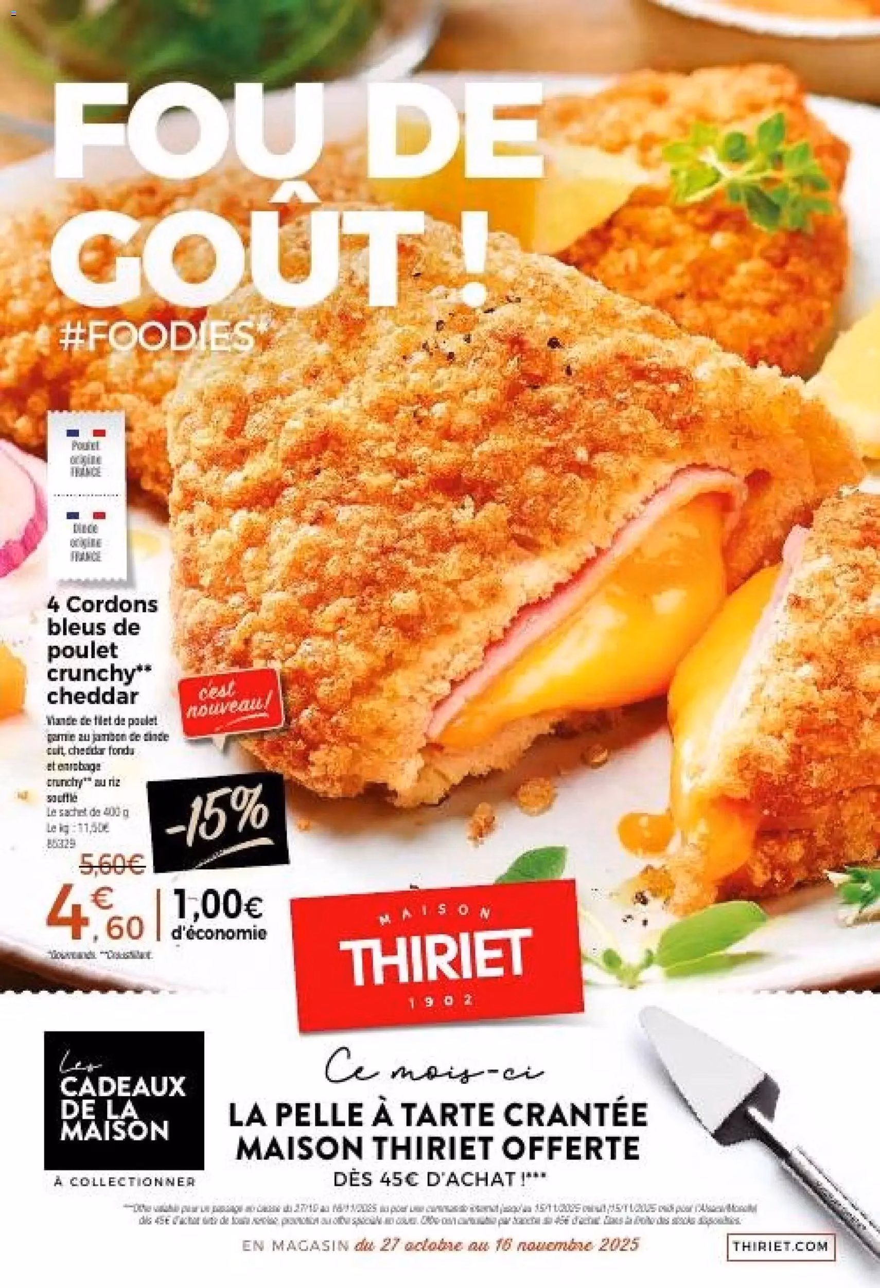 Thiriet catalogue - brochure valable à partir du 27/10/2025, page 1 sur 16 Thiriet catalogue - brochure valable à partir du 27/10/2025, page 1 sur 16