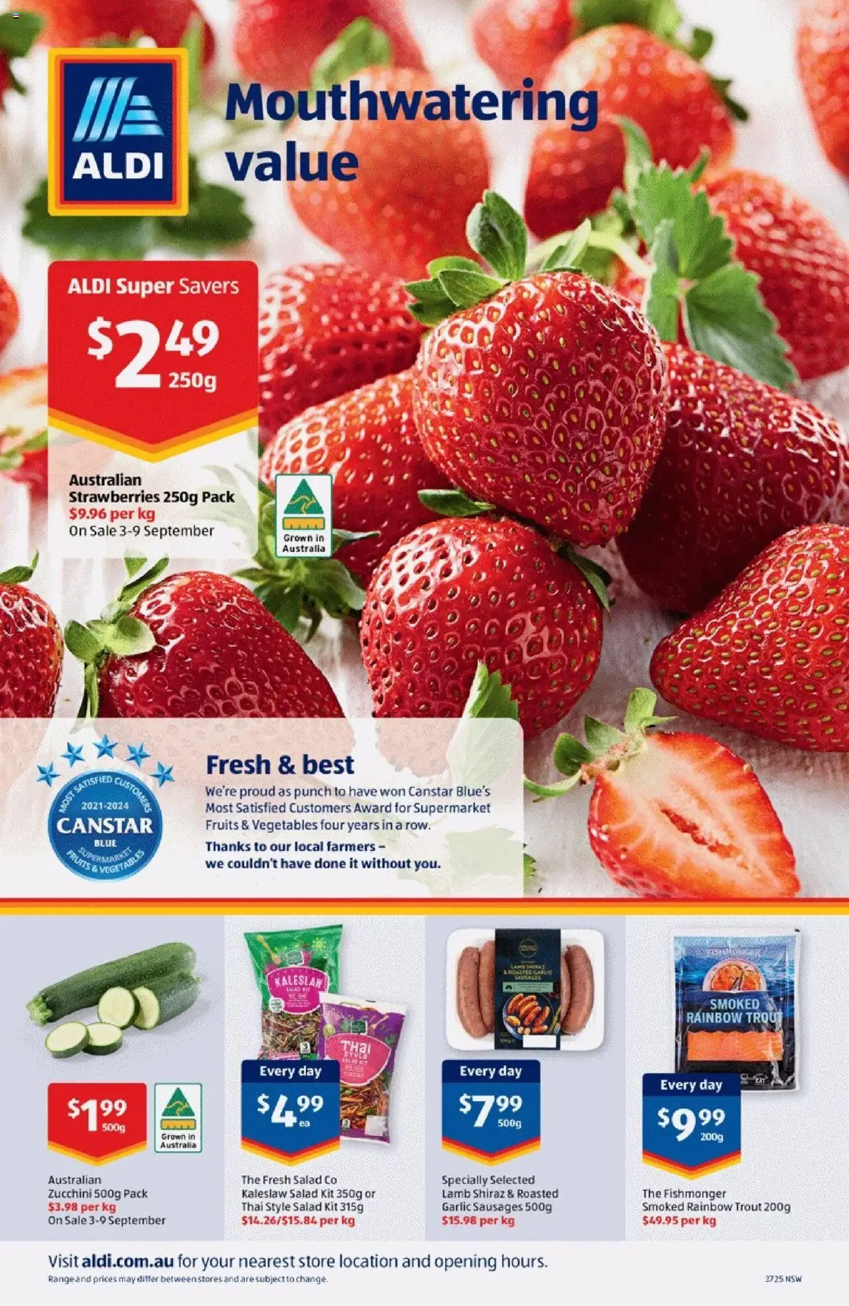 Catalogue Aldi - valid flyer from 10/09/2025, page 30 of 30 Catalogue Aldi - valid flyer from 10/09/2025, page 30 of 30