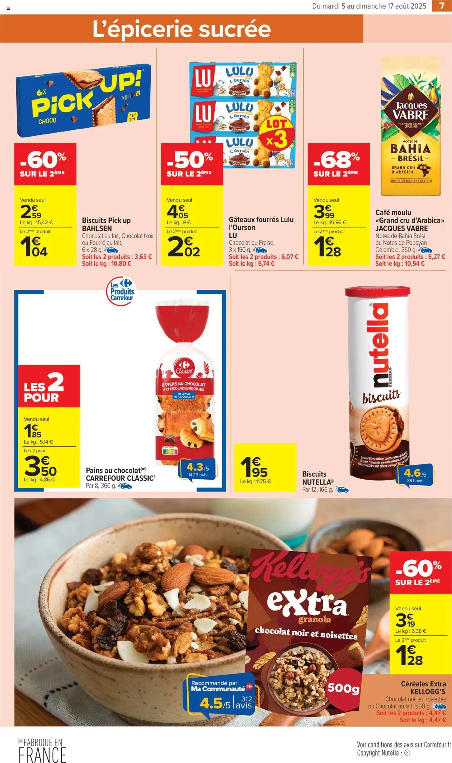 Carrefour Market catalogue semaine 31 - brochure valable à partir du 05/08/2025, page 10 sur 15 Carrefour Market catalogue semaine 31 - brochure valable à partir du 05/08/2025, page 10 sur 15