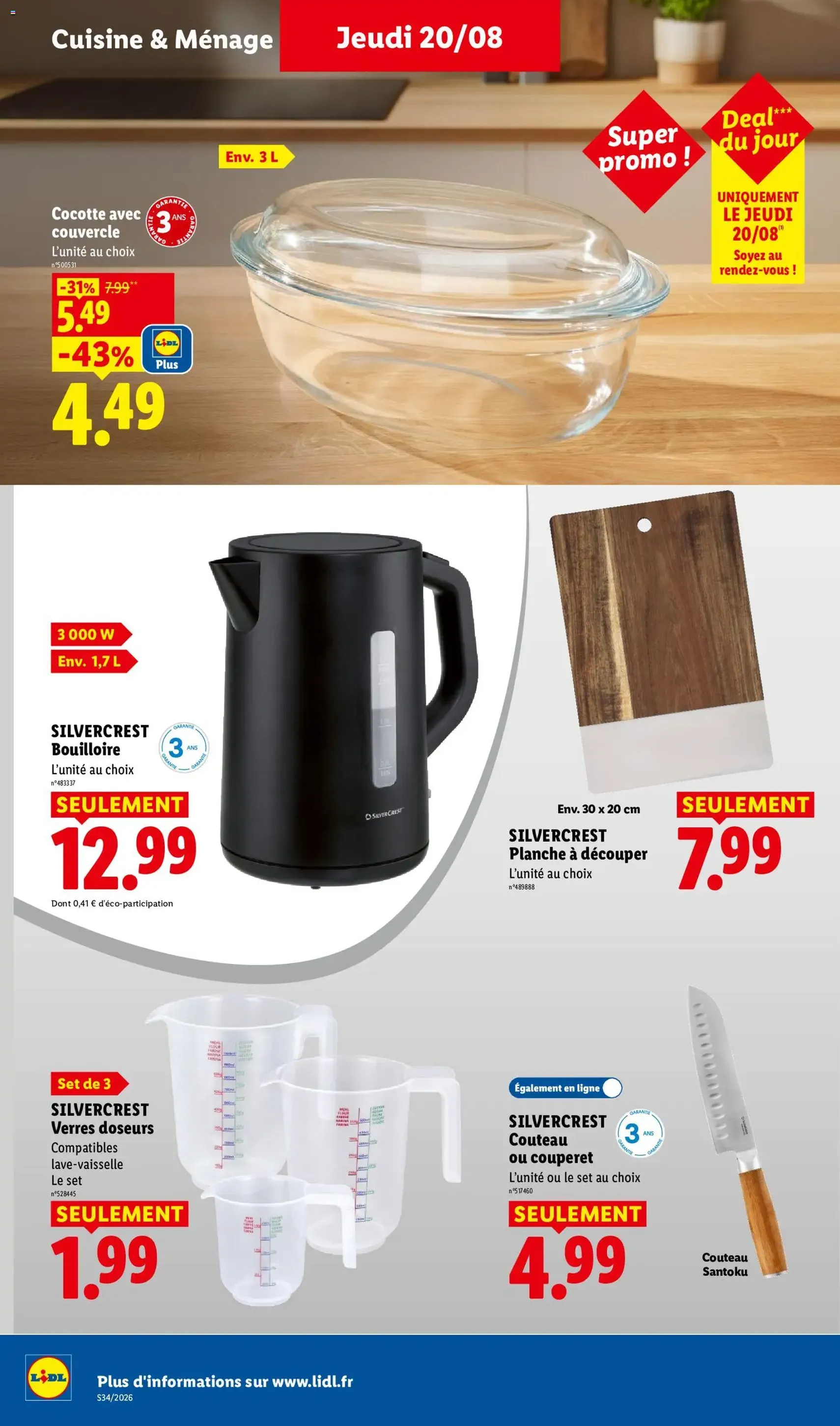 LIDL catalogue - brochure valable à partir du 20/08/2026, page 42 sur 54
