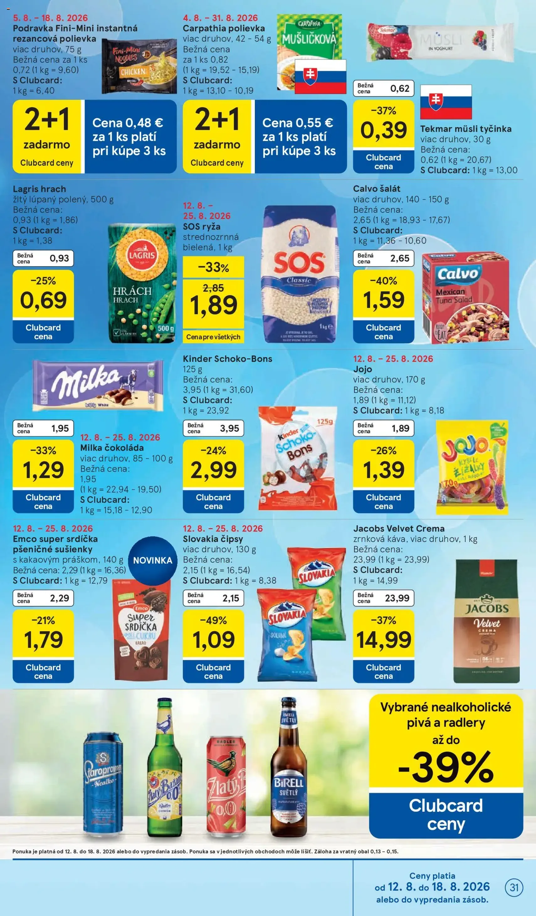 Tesco Hypermarket - leták - platný leták od 12.08.2026 strana 31 z 54