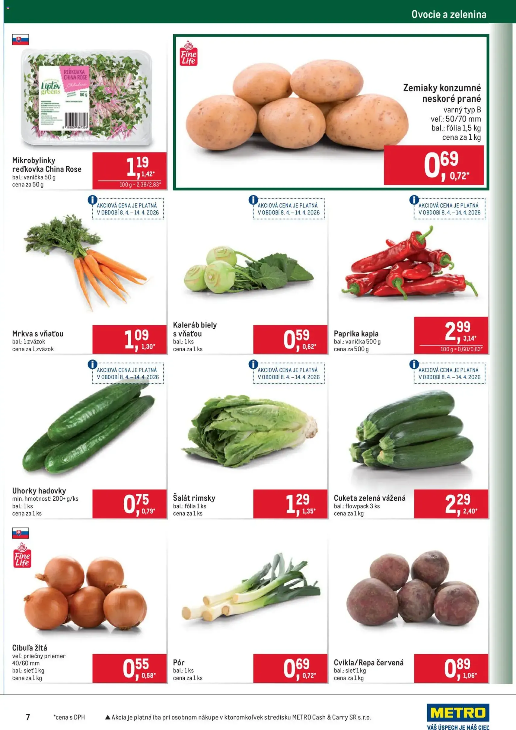 Metro leták - platný leták od 08.04.2026 strana 7 z 40