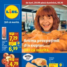 Catalog Lidl - previzualizare cataloage valabilă începând cu 29.09.2025