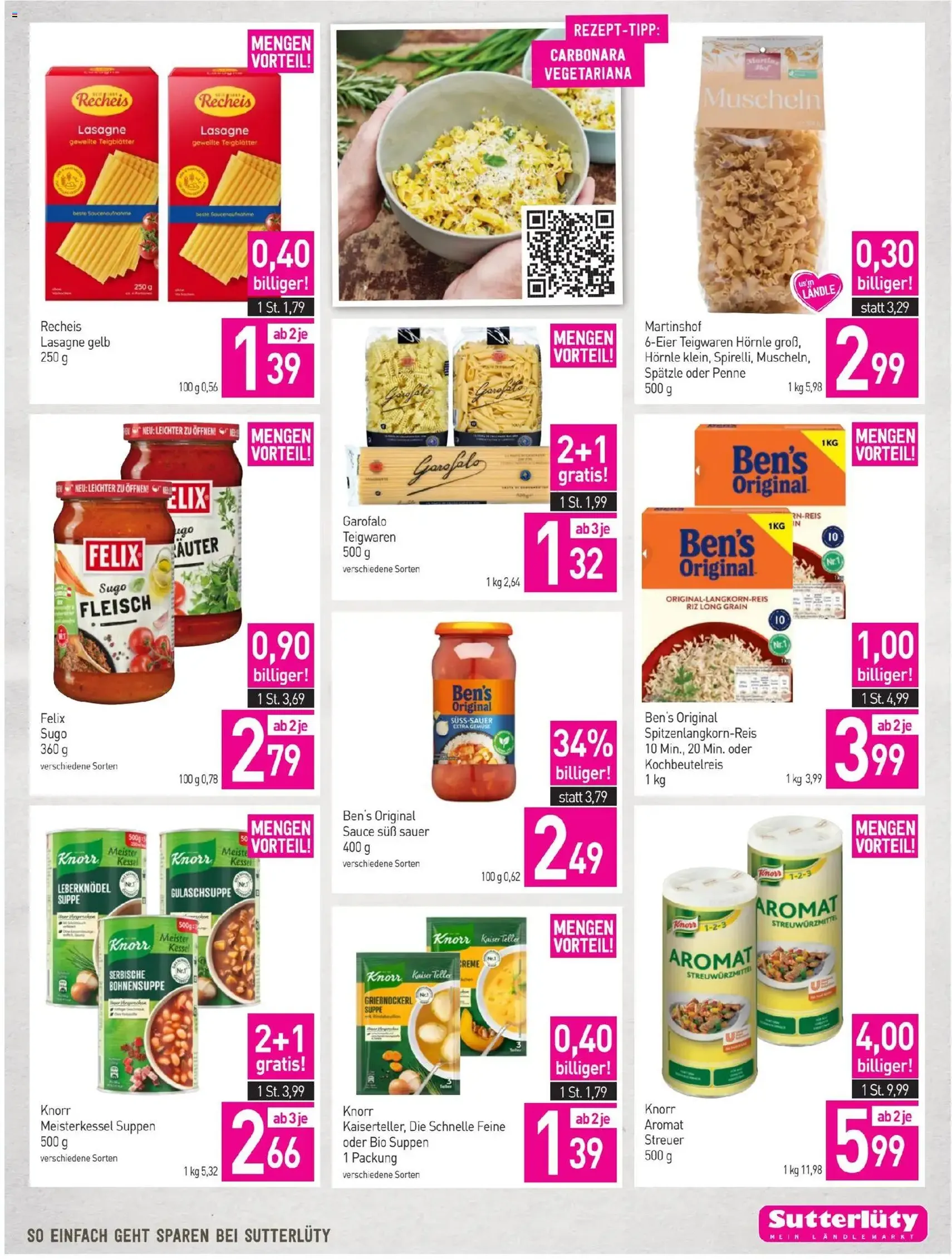 Sutterlüty Flugblatt - Gültiger Prospekt ab 12.02.2026, Seite 21 von insgesamt 24