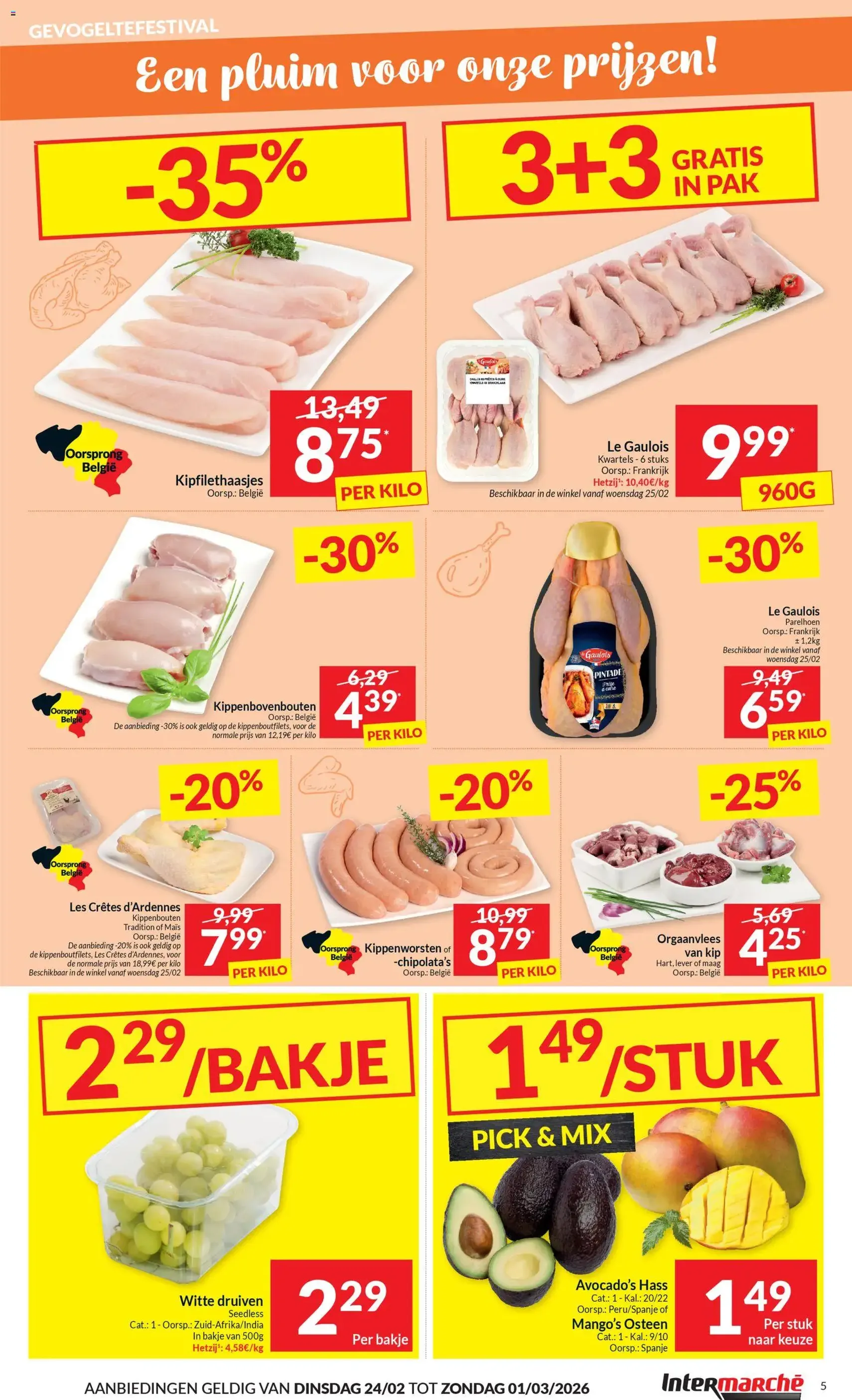 Intermarché folder week 9 - geldige folder vanaf 24/02/2026 pagina 5 van 14