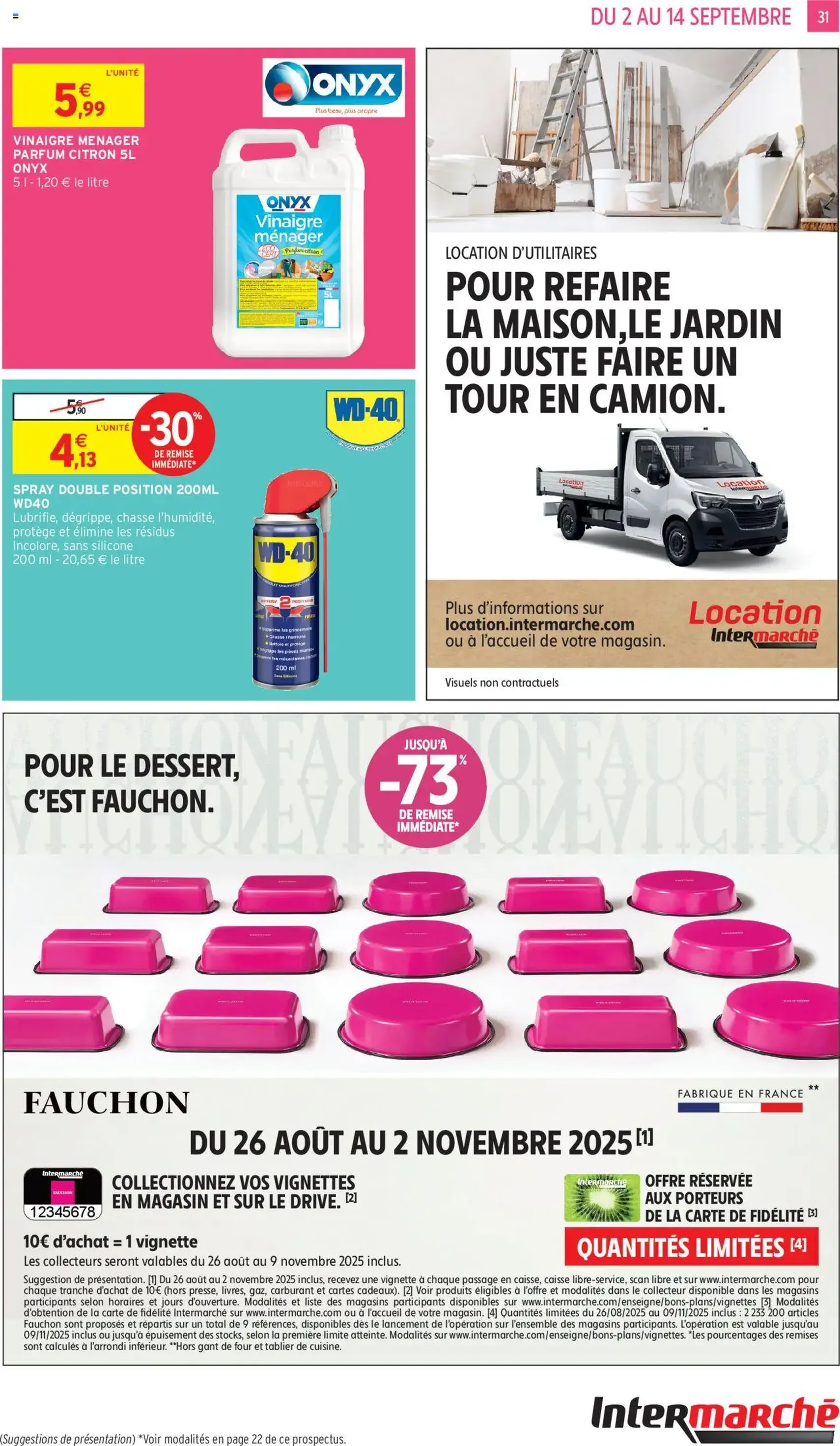Intermarché Catalogue Découvrez nos offres spéciales rentrée | Super - brochure valable à partir du 02/09/2025, page 31 sur 32 Intermarché Catalogue Découvrez nos offres spéciales rentrée | Super - brochure valable à partir du 02/09/2025, page 31 sur 32