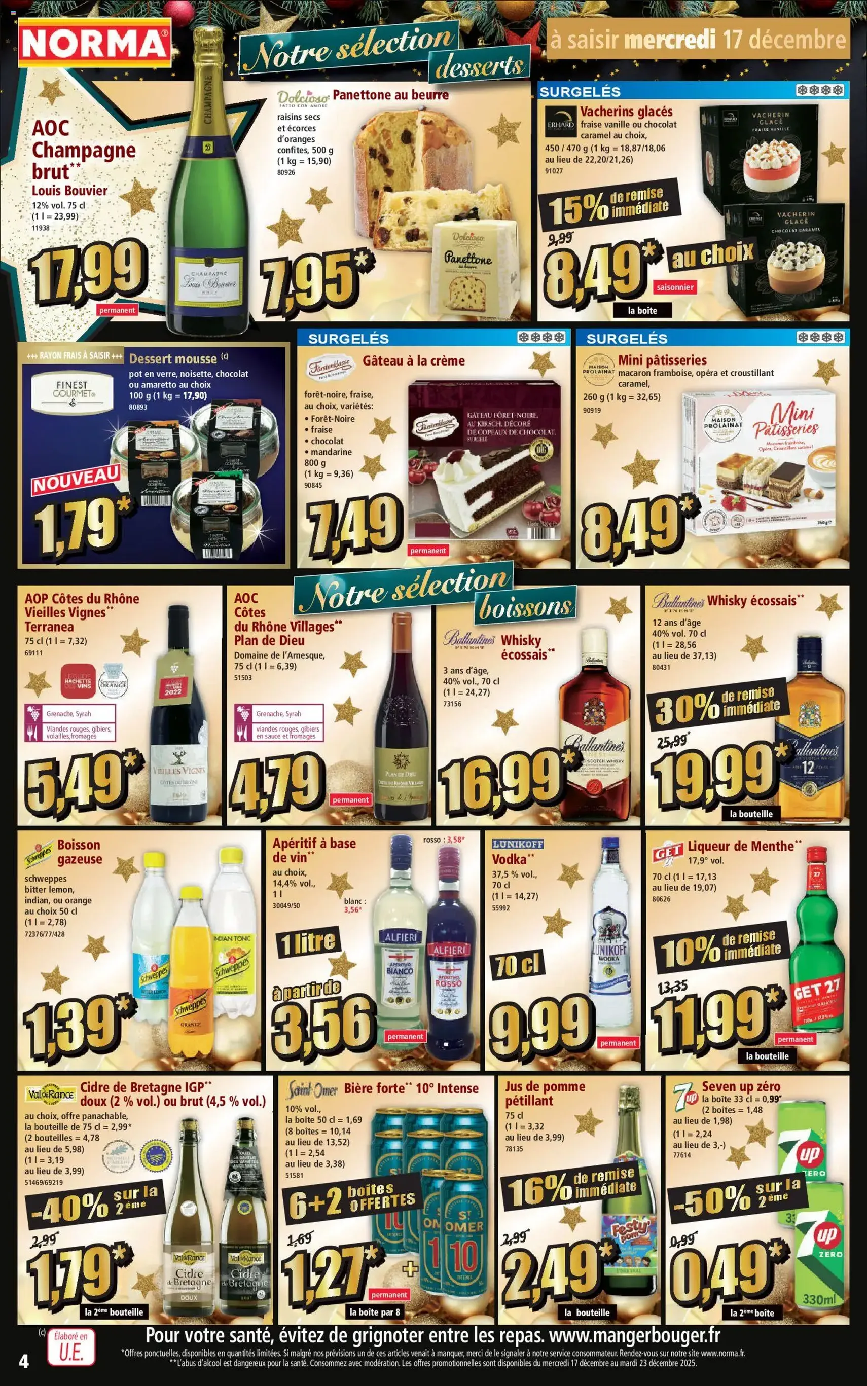 Norma catalogue - brochure valable à partir du 17/12/2025, page 4 sur 12