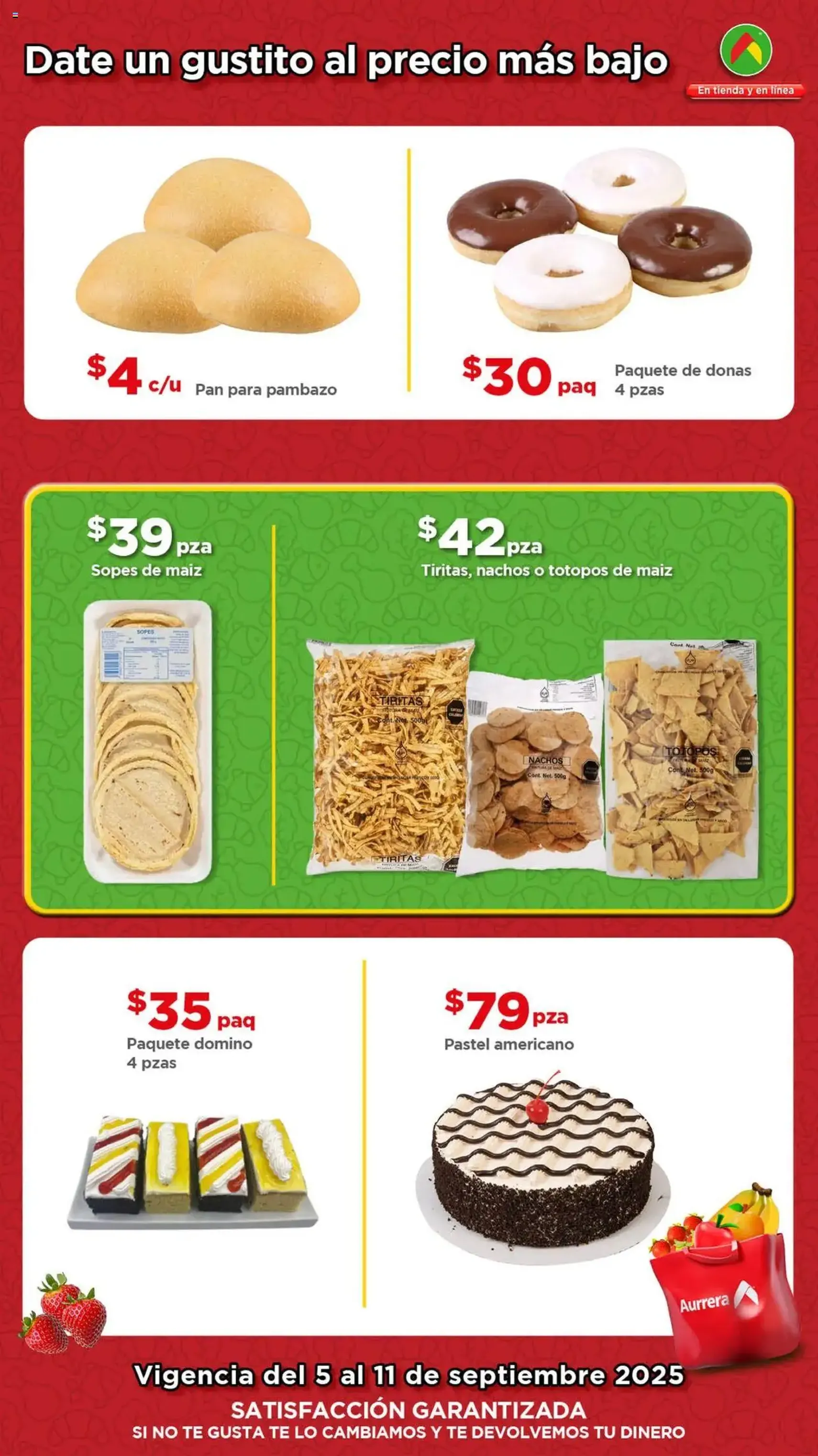 Bodega Aurrerá - Folleto Precio más Bajo - folleto válido desde 05/09/2025 página 3 de 3