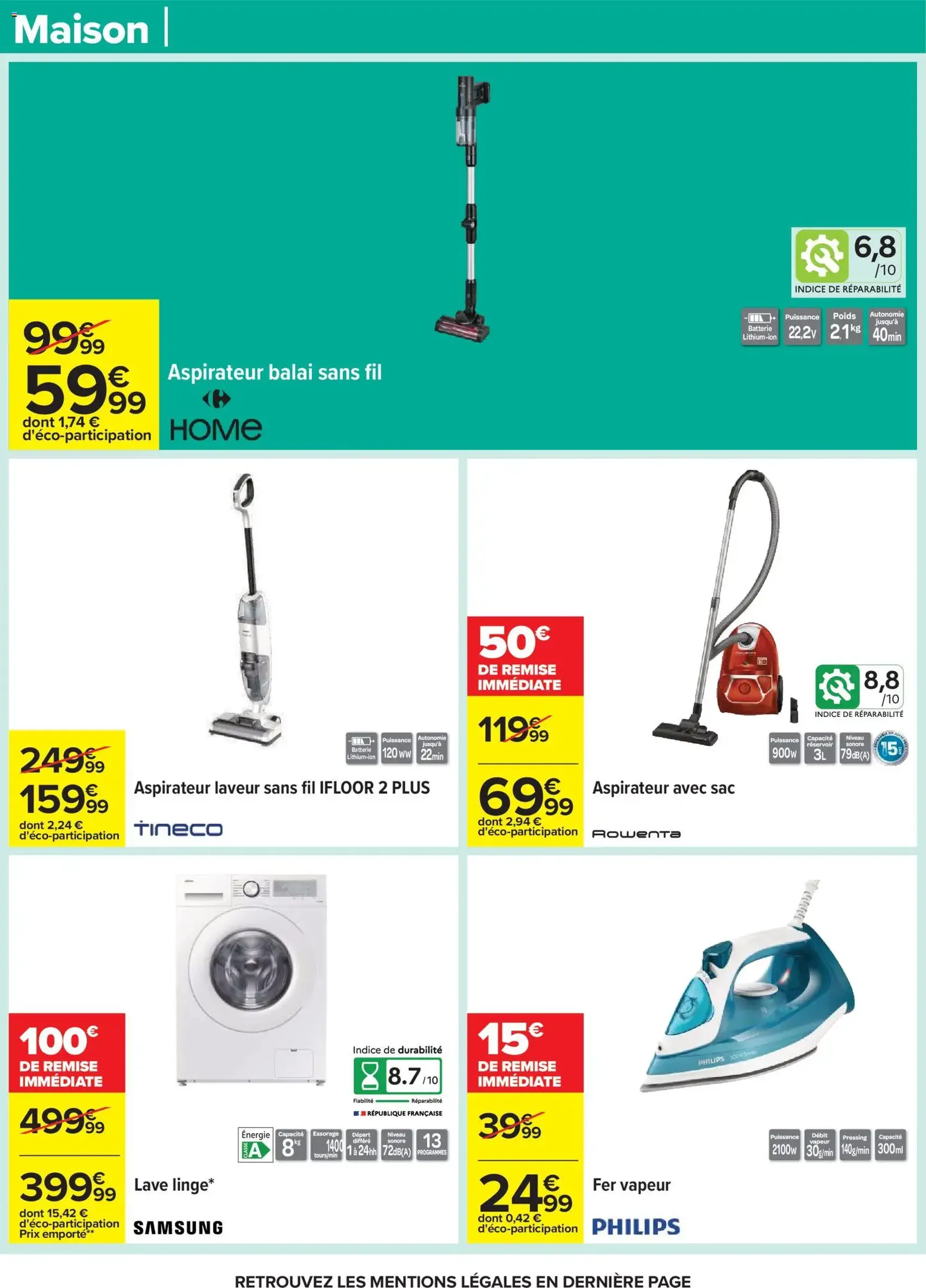 Carrefour catalogue semaine 44 - brochure valable à partir du 28/10/2025, page 66 sur 74