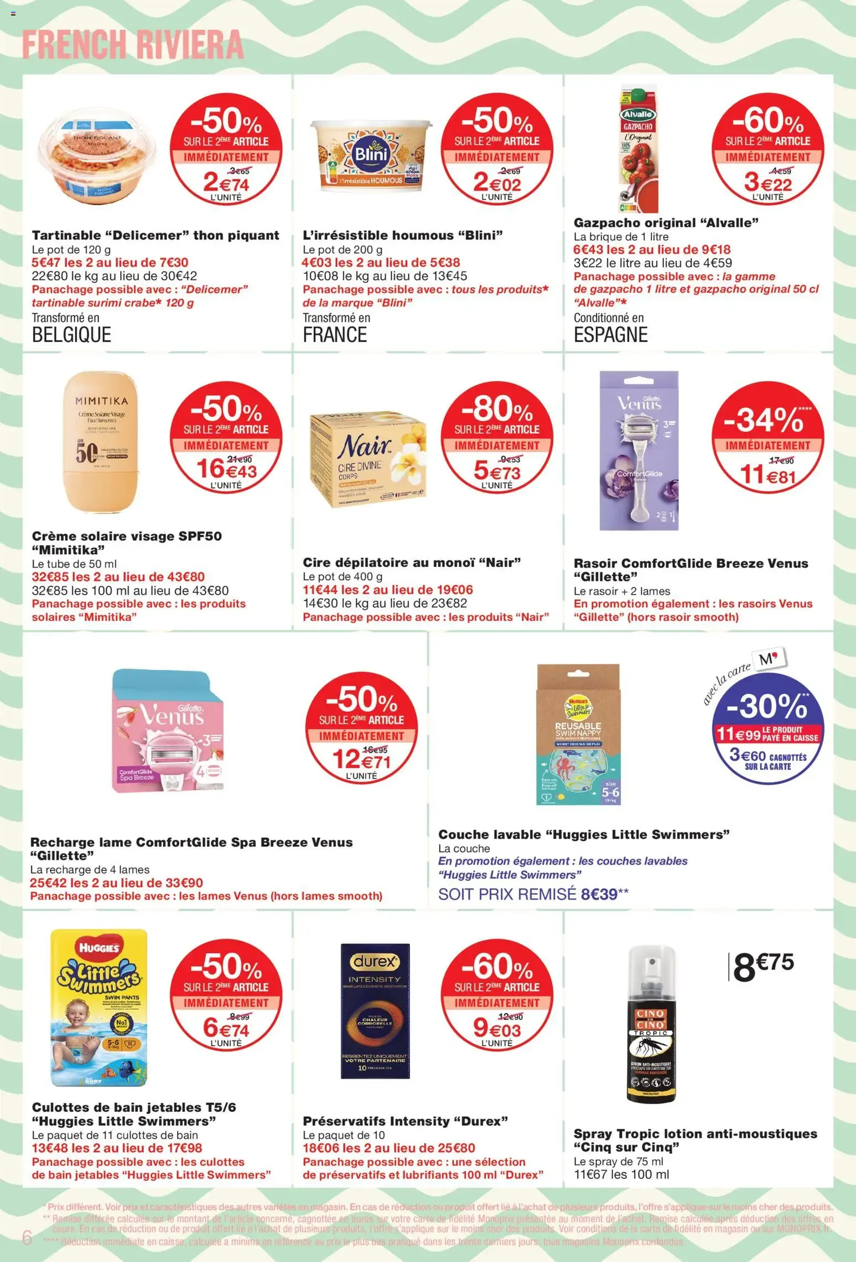 Monoprix catalogue - brochure valable à partir du 14/07/2026, page 6 sur 48