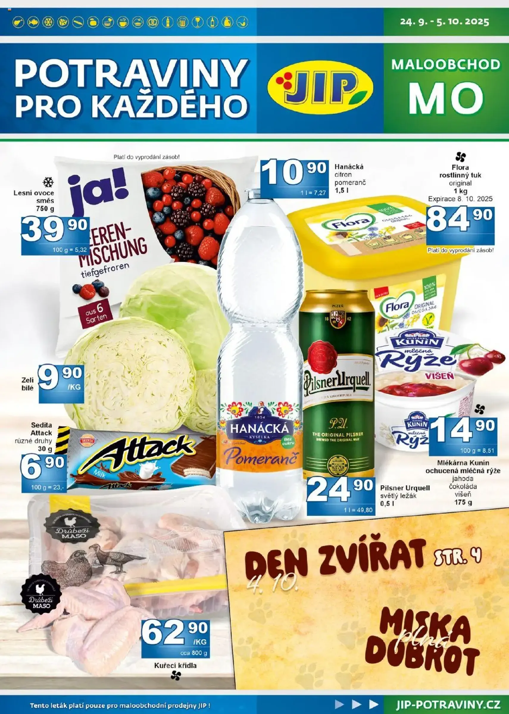 Jip leták - platný leták od 24.09.2025 strana 1 z 12