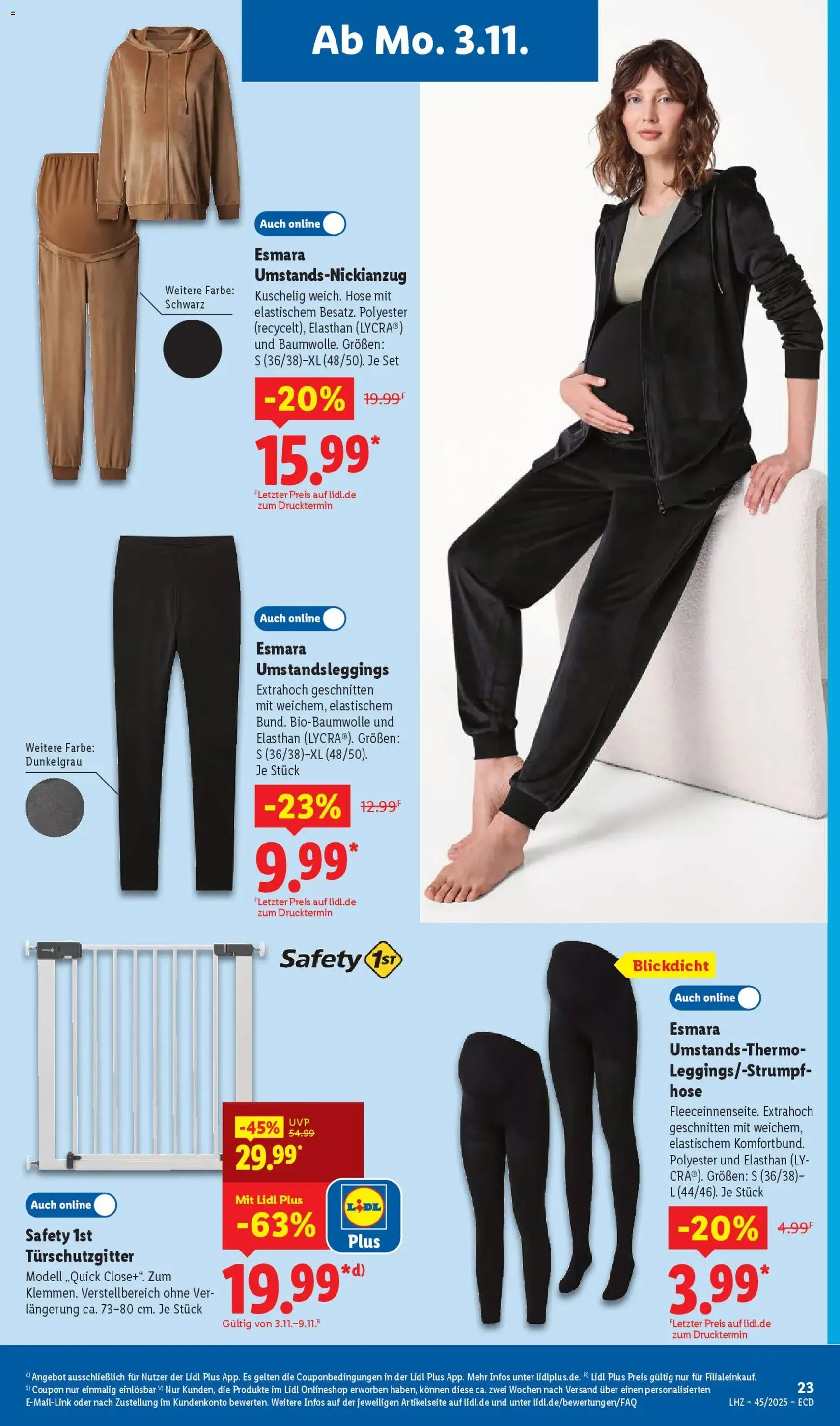 Lidl - Prospekt - Gültiger Prospekt ab 03.11.2025, Seite 45 von insgesamt 66 Lidl - Prospekt - Gültiger Prospekt ab 03.11.2025, Seite 45 von insgesamt 66