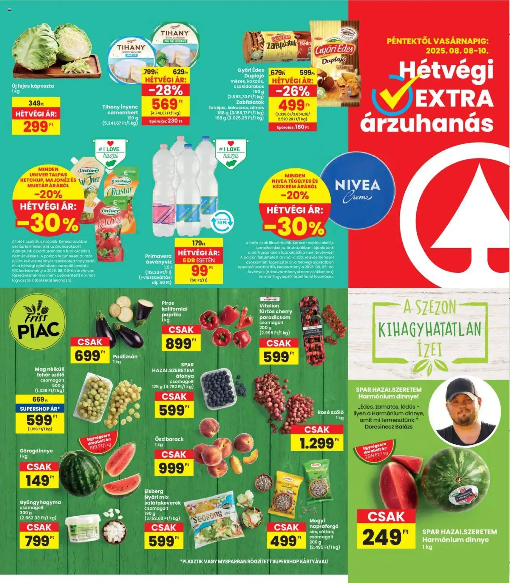 Interspar Akciós újság - 2025.08.07. érvényes szórólap 16 oldal 16 oldalból Interspar Akciós újság - 2025.08.07. érvényes szórólap 16 oldal 16 oldalból