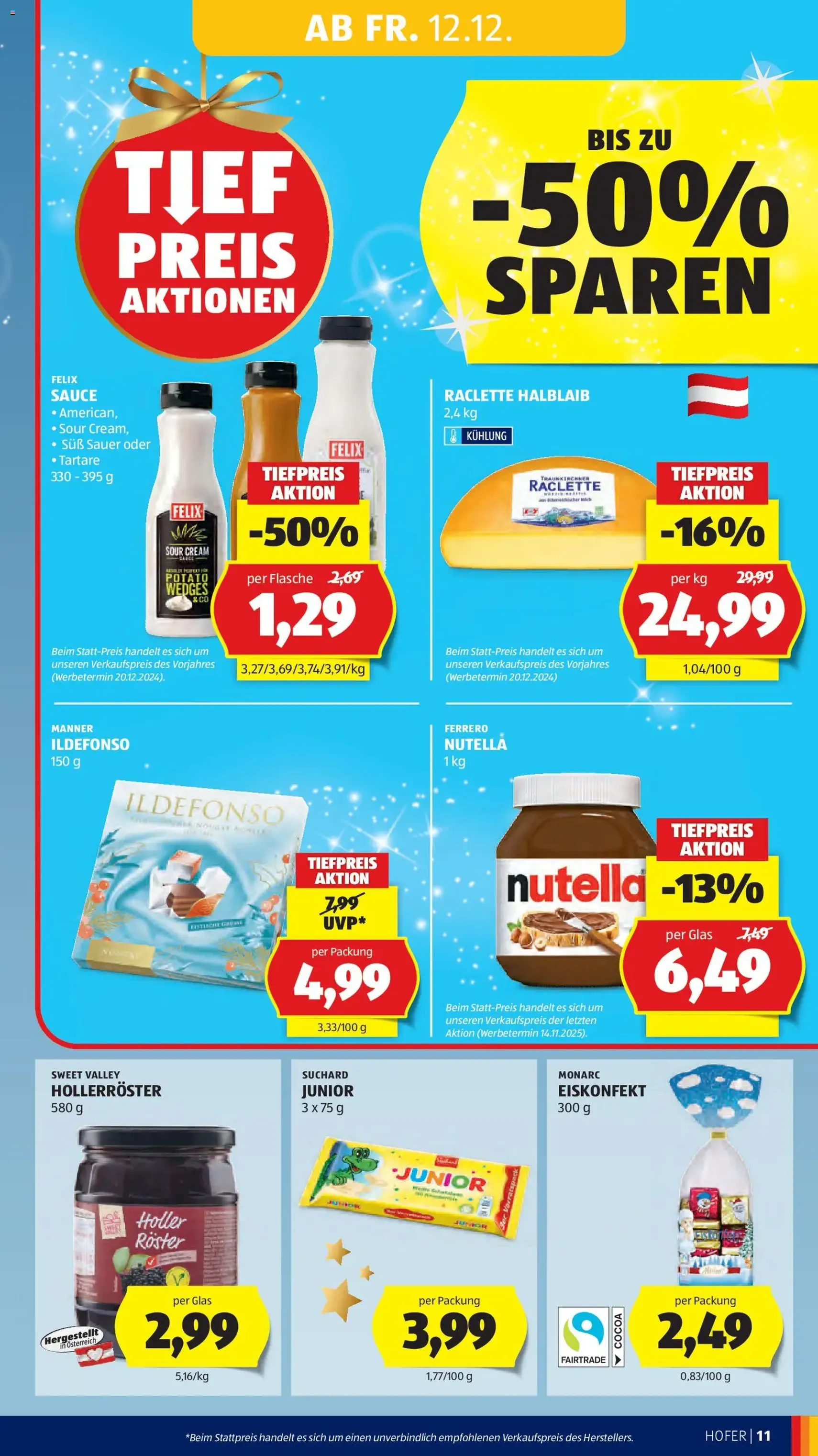 Hofer Flugblatt - Gültiger Prospekt ab 12.12.2025, Seite 17 von insgesamt 53